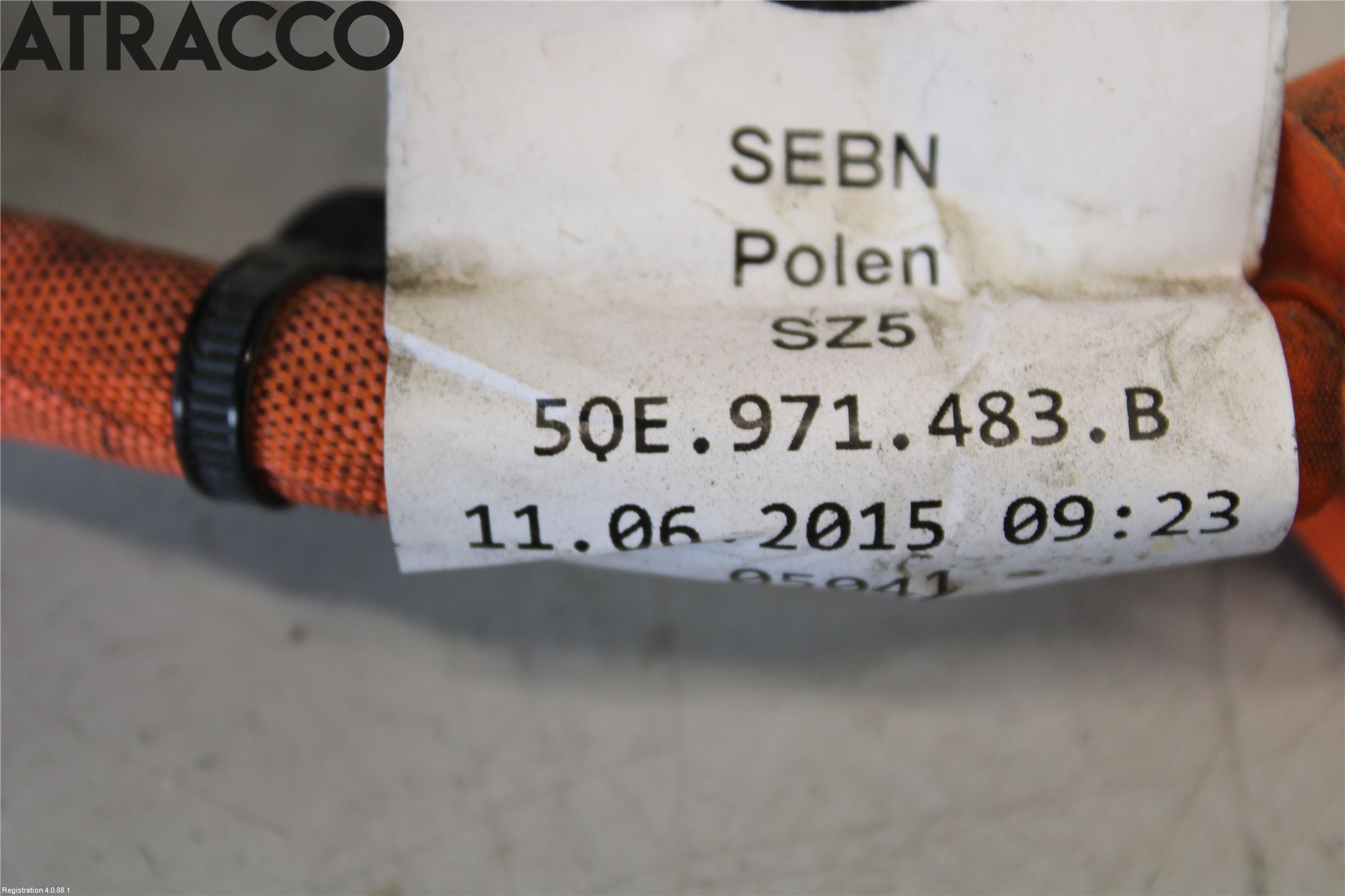 Volkswagen VW GOLF / E-GOLF VII 13-20 Kabelhärva Högspänning