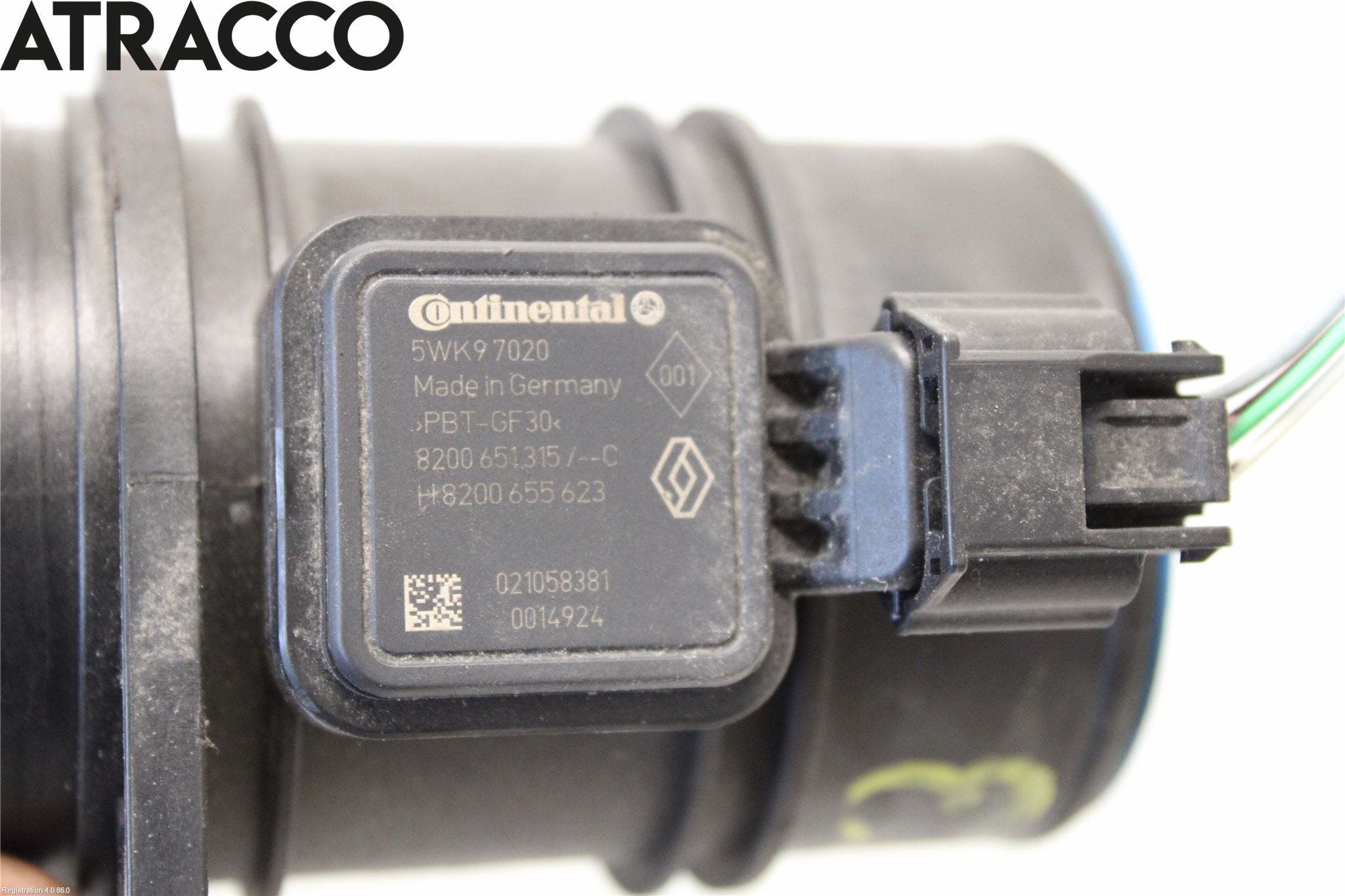 Renault KANGOO II 15-21 Inns Luftmassemåler