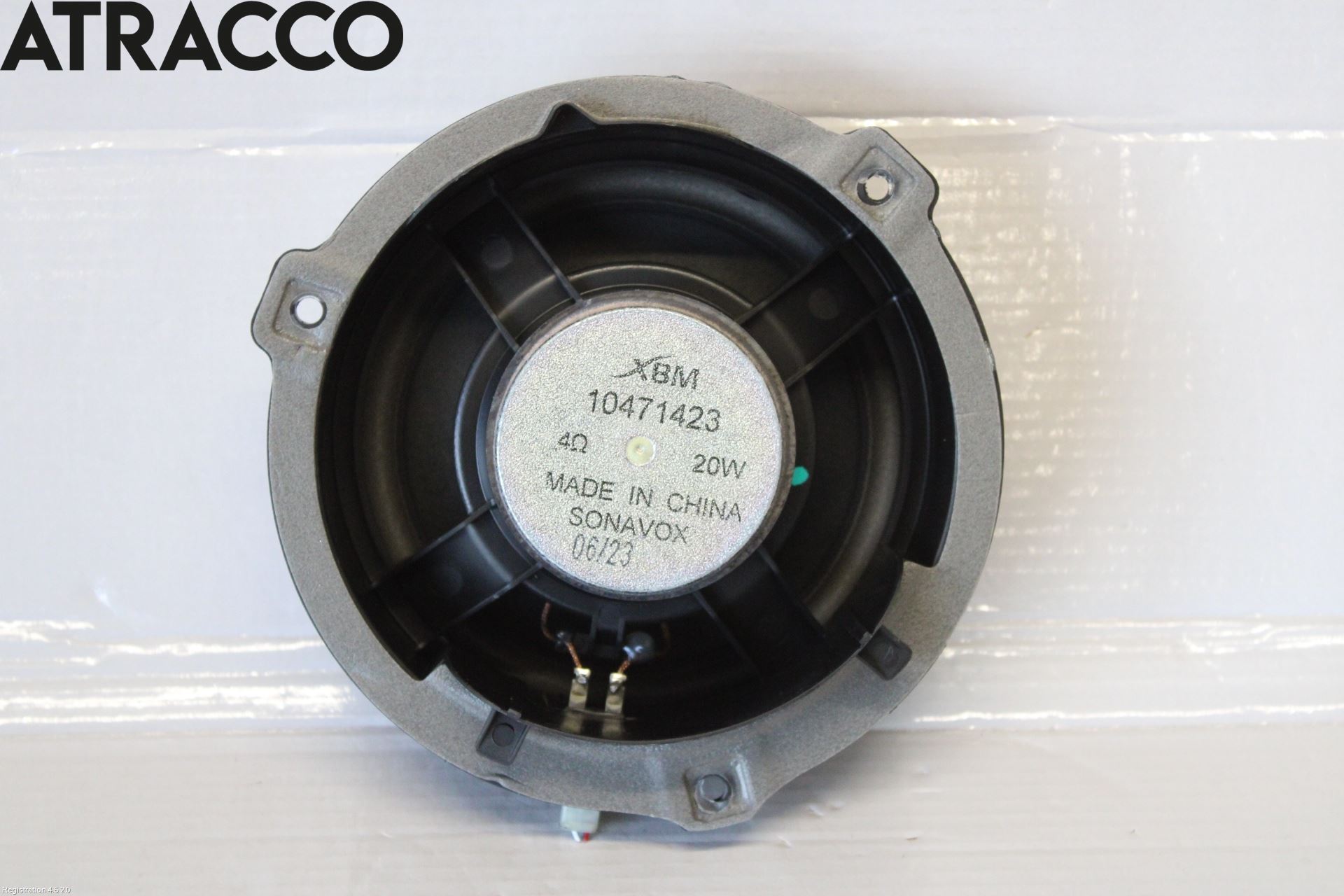 MG ZS EV 20- Innr Høyttaler