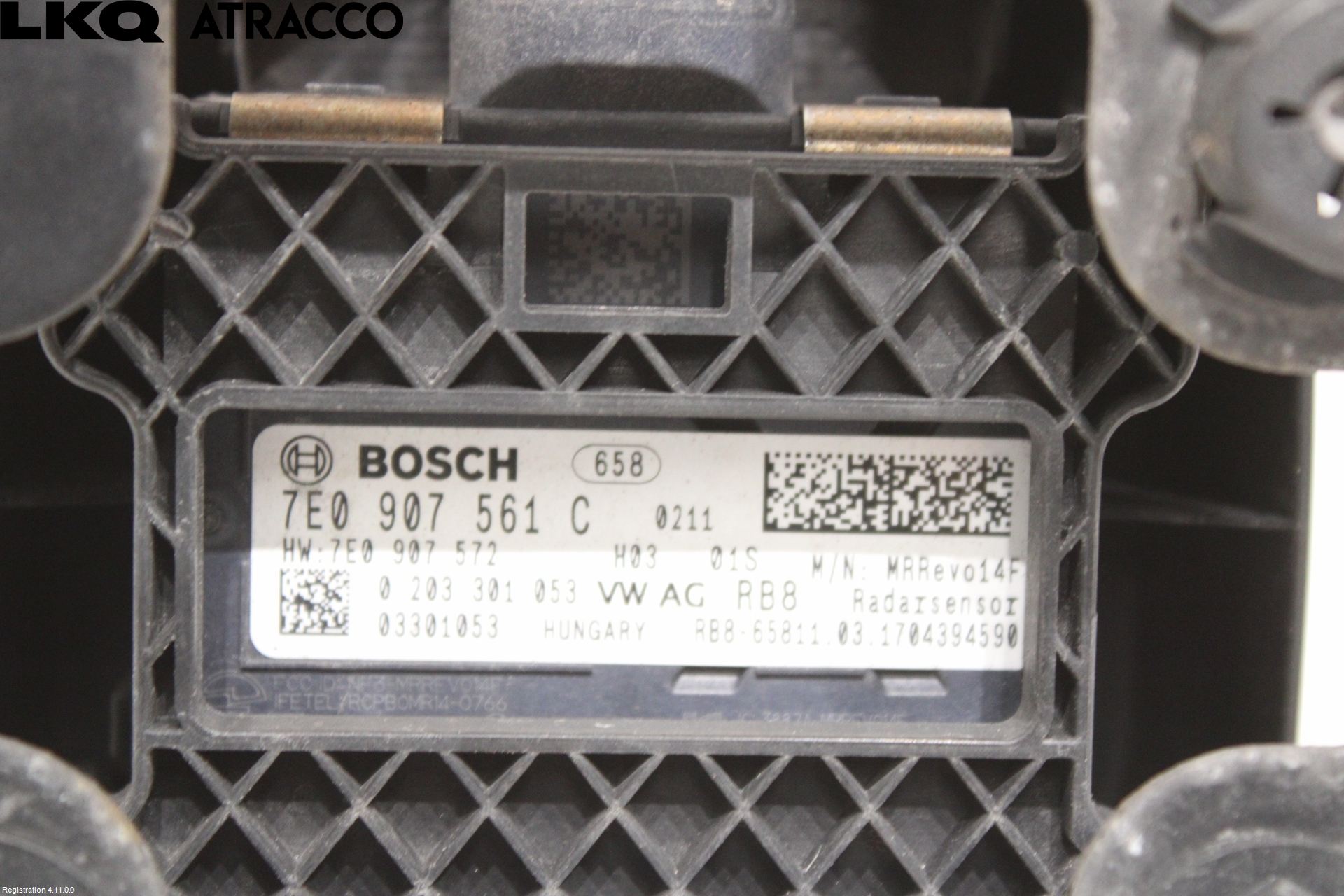 Volkswagen VW TRANSP/CARAVELLE (T6) 16-22 Sensor Kollisjonsbeskyttelse