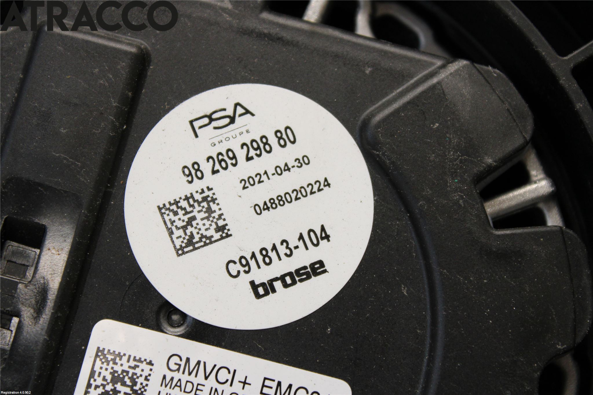 Citroen C4/E-C4 C4X/E-C4X III 21- Kjølevifte Elektrisk