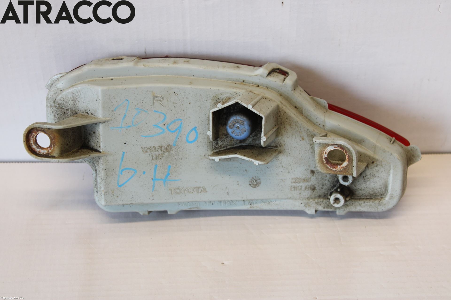 Toyota YARIS XP130 12-14 Refleks Bak