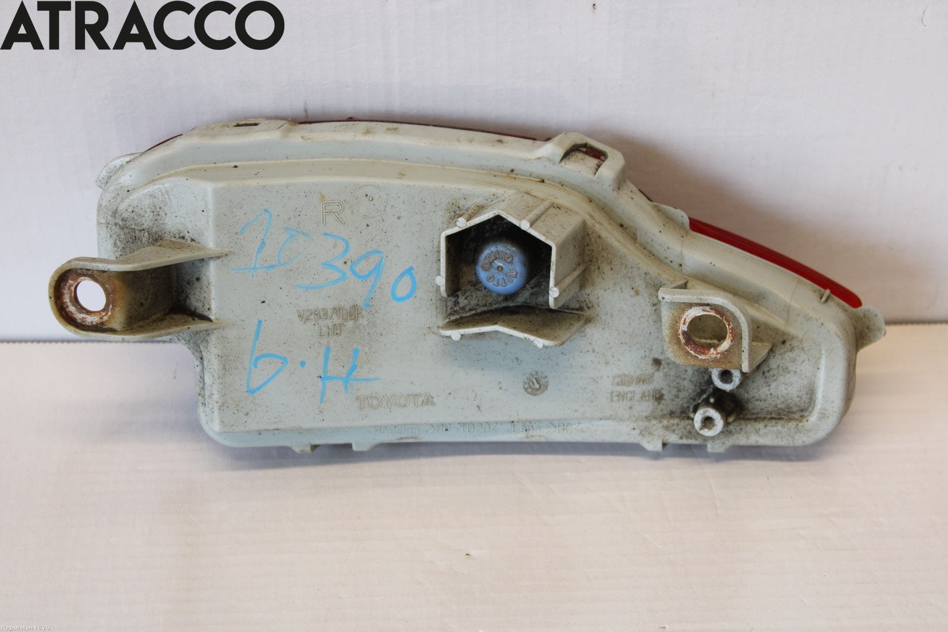 Toyota YARIS XP130 12-14 Refleks Bak