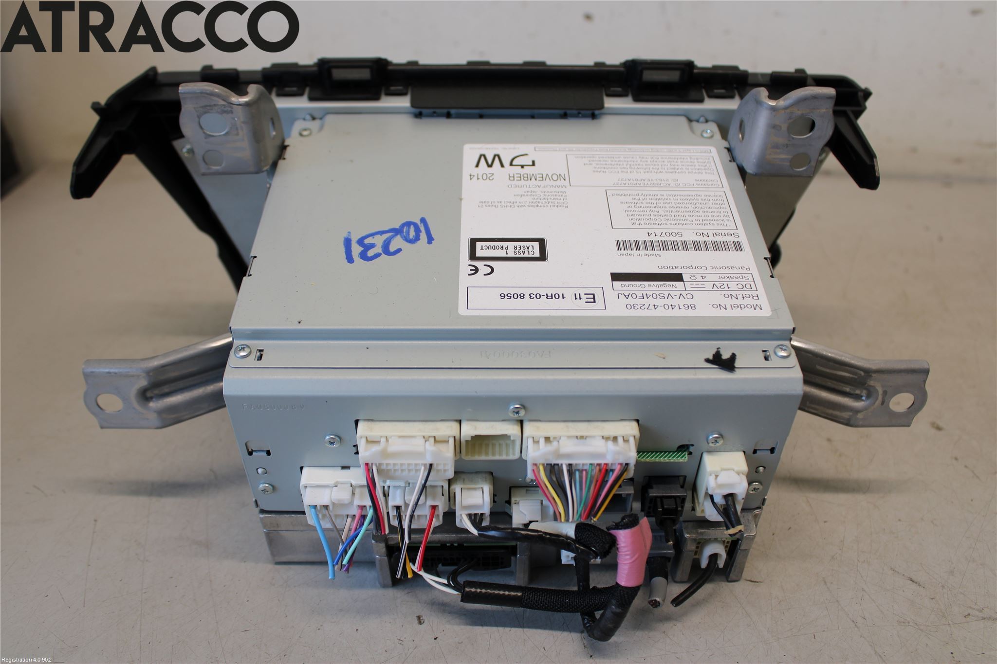 Toyota PRIUS+ ZVW40 12-20 Stereo Radio Med Cd