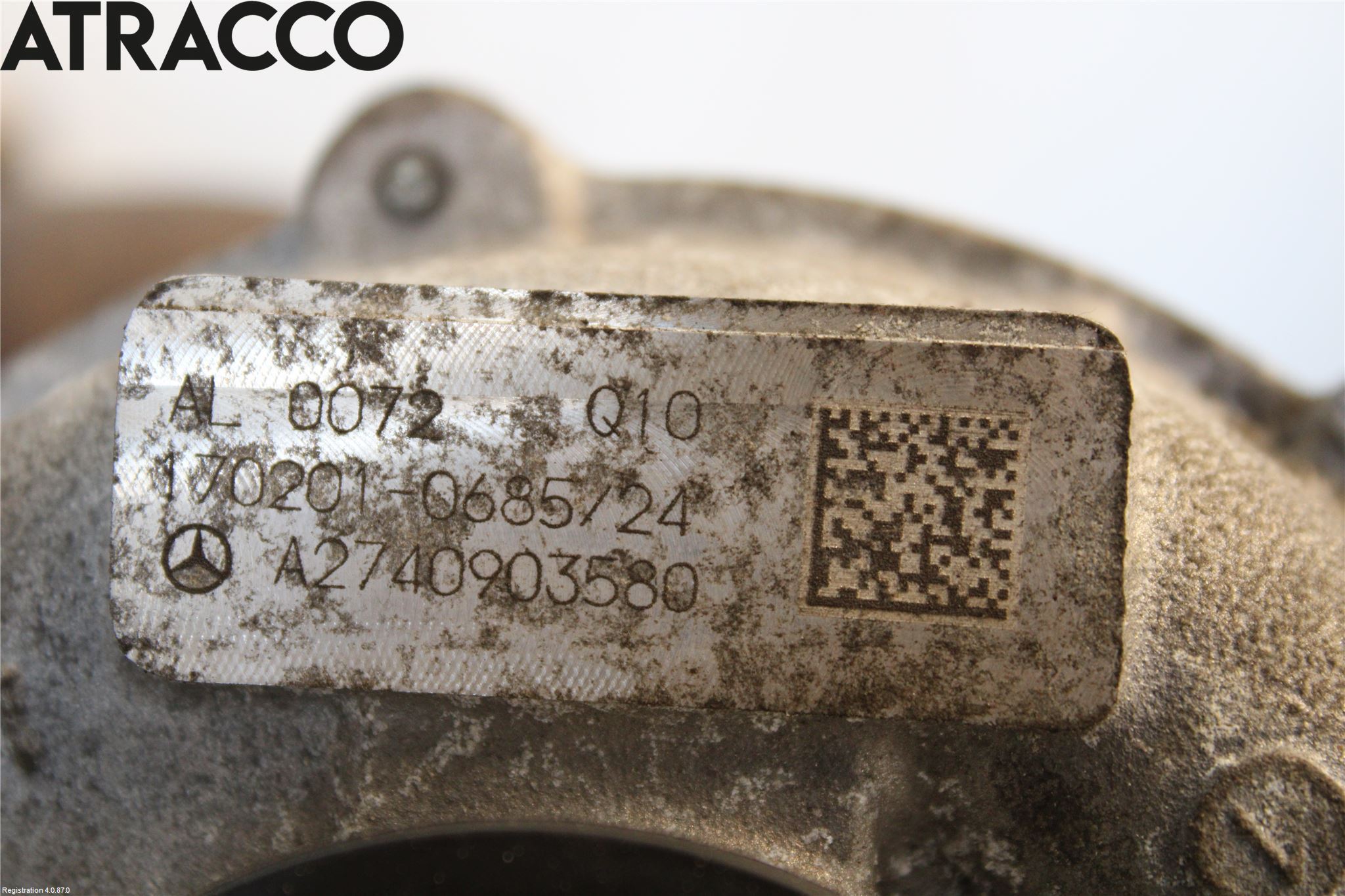 Mercedes-Benz MB C-KLASS (W205) 14-21 Turboaggregat