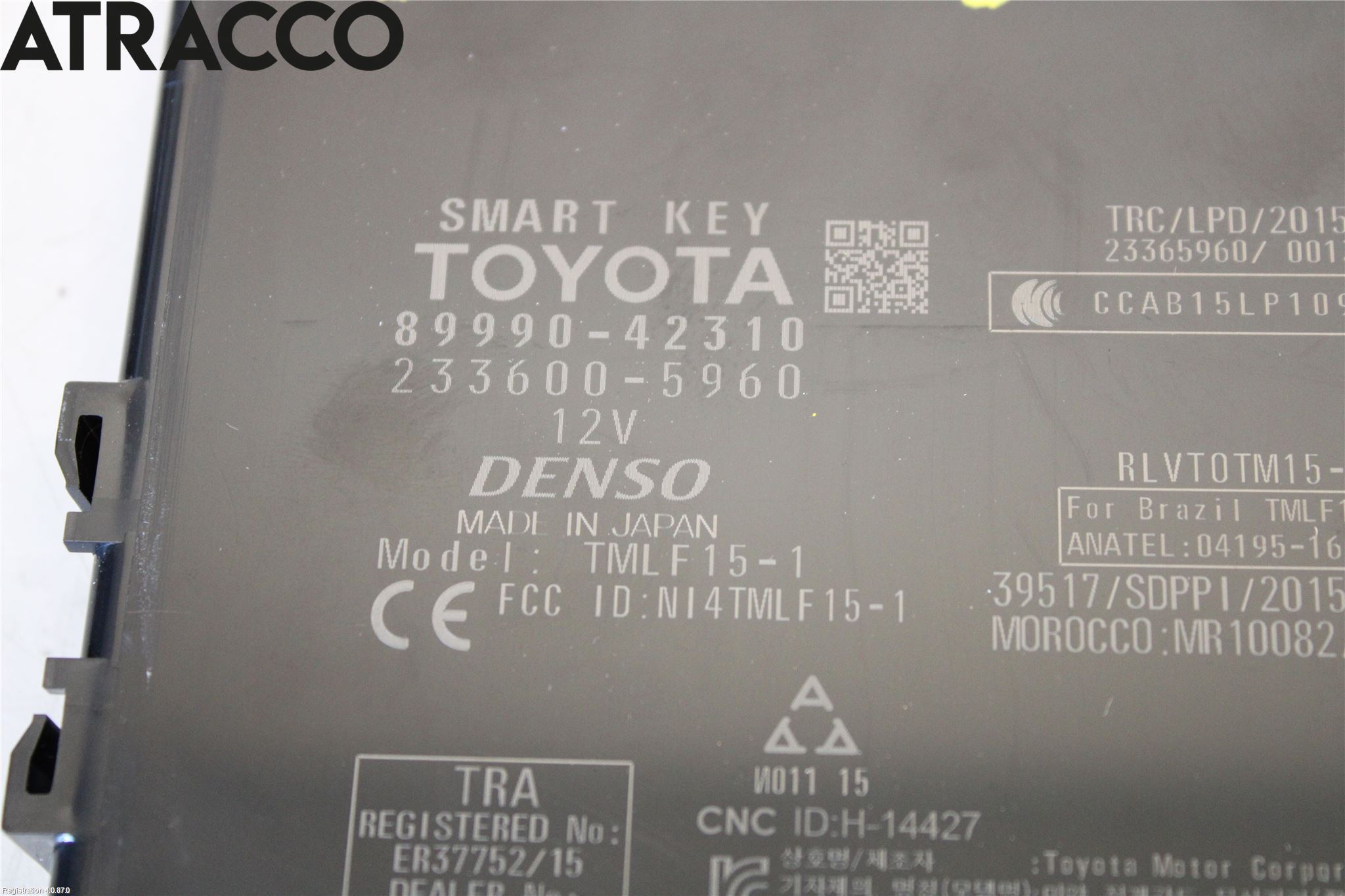 Toyota RAV4 19- Styreenhet Øvrig