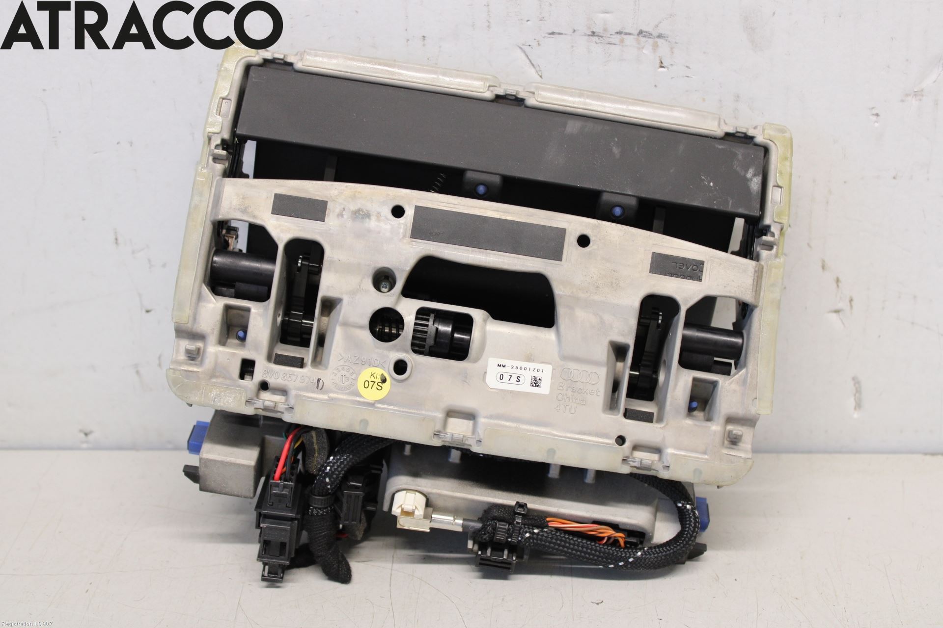 Audi A3/S3 05-13 Instr Skjerm Dvd-Gps-Ac-Tlf