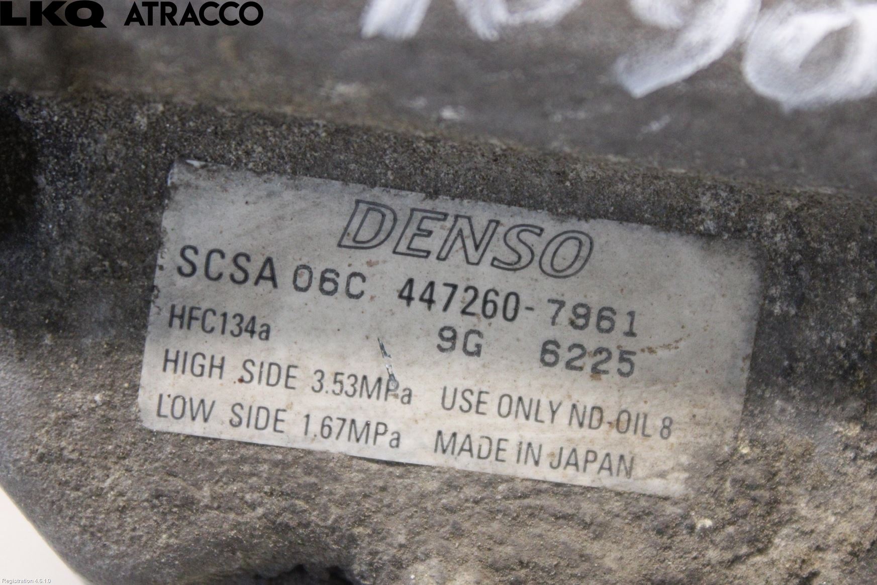 Toyota COROLLA 02-07 Varme Ac Kompressor