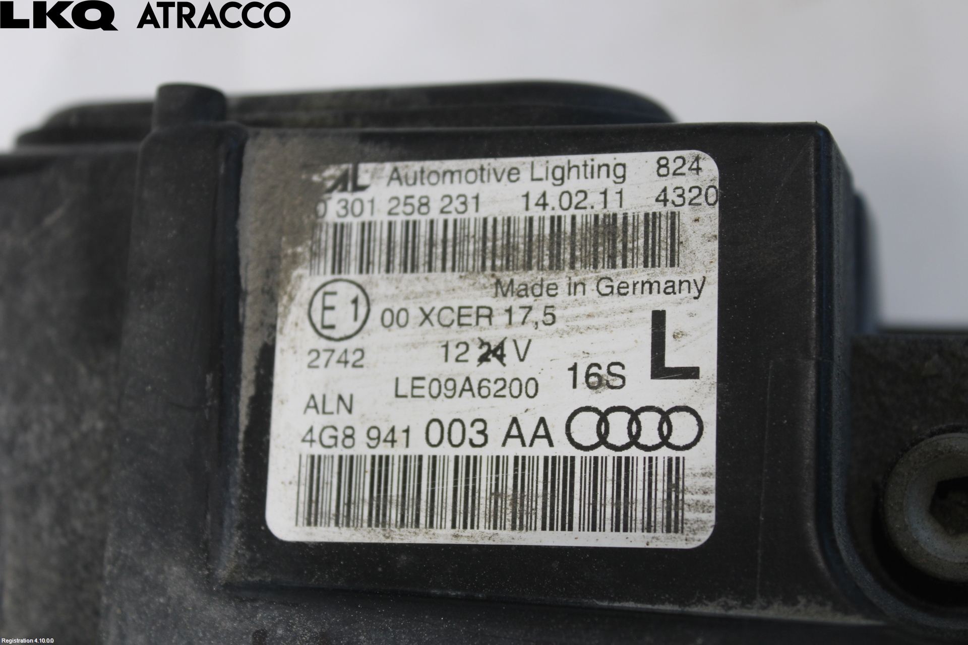 Audi A7/S7 4G 11-17 Frontlykt Venstre