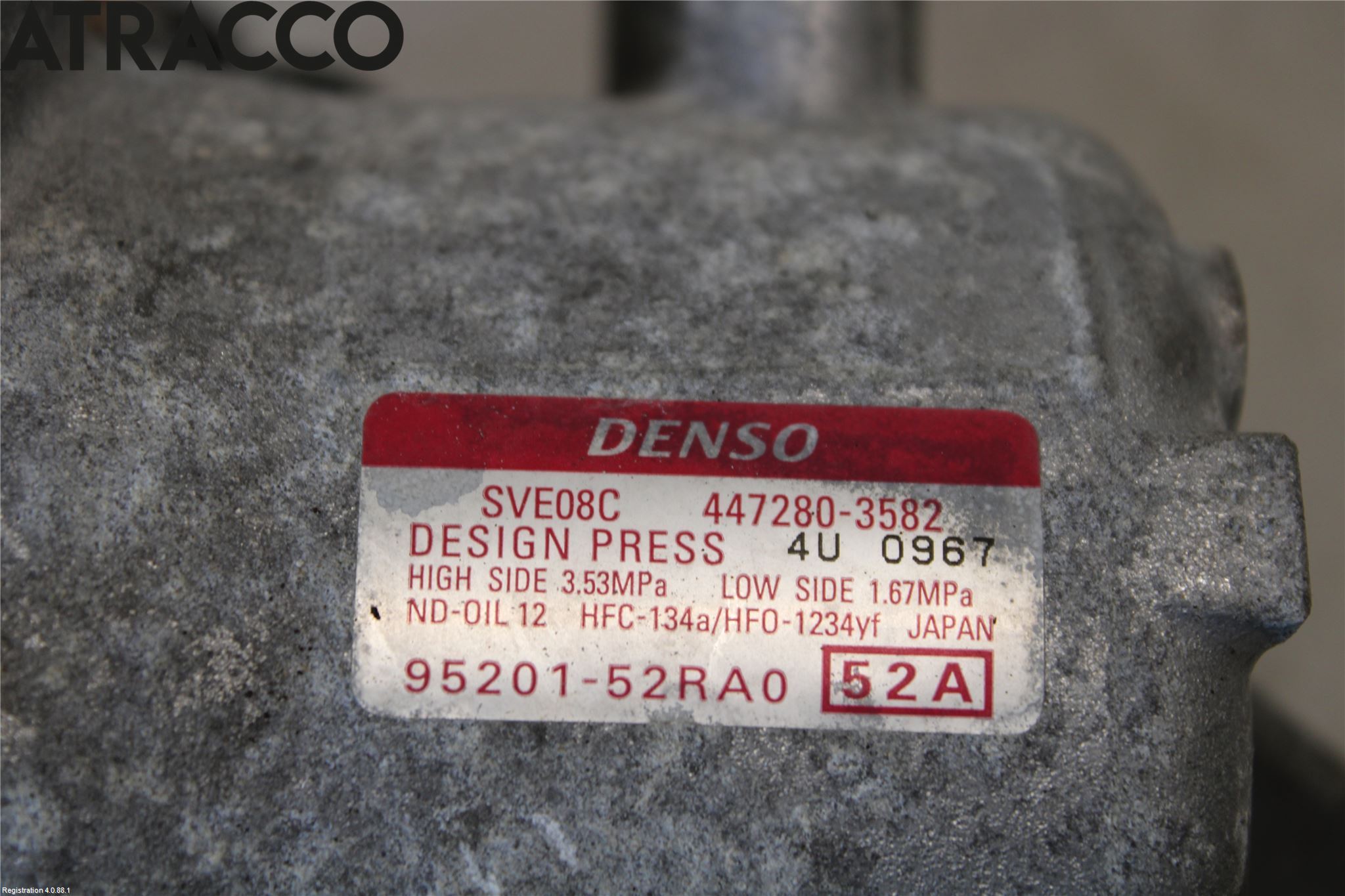 Suzuki SWIFT 17-24 Varme Ac Kompressor