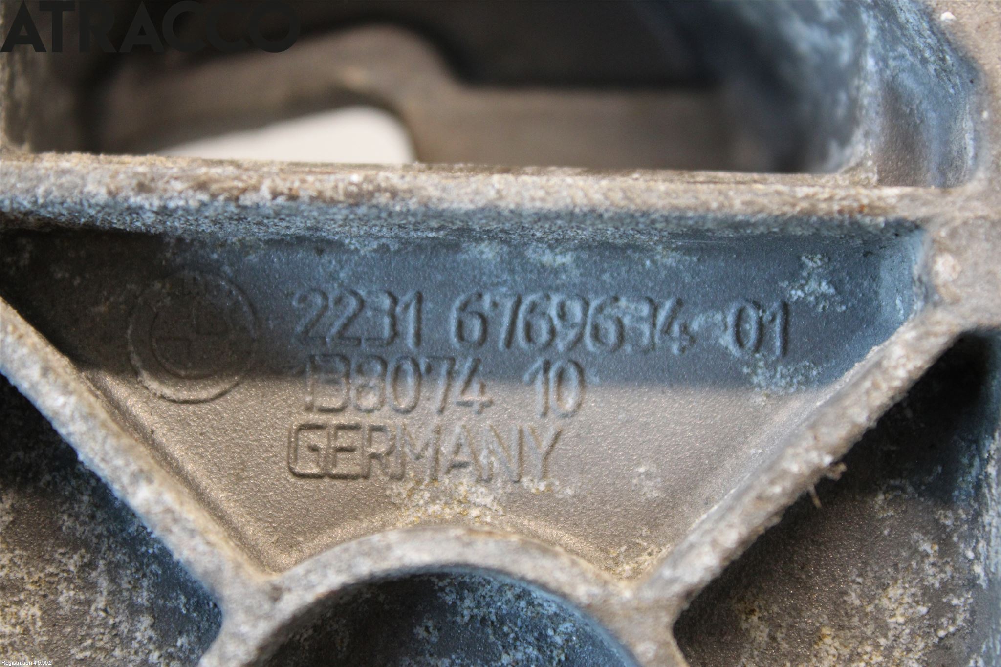 BMW 5 E60/61 Sed/Tou 02-10 Gearkasse Feste Stål-Alu