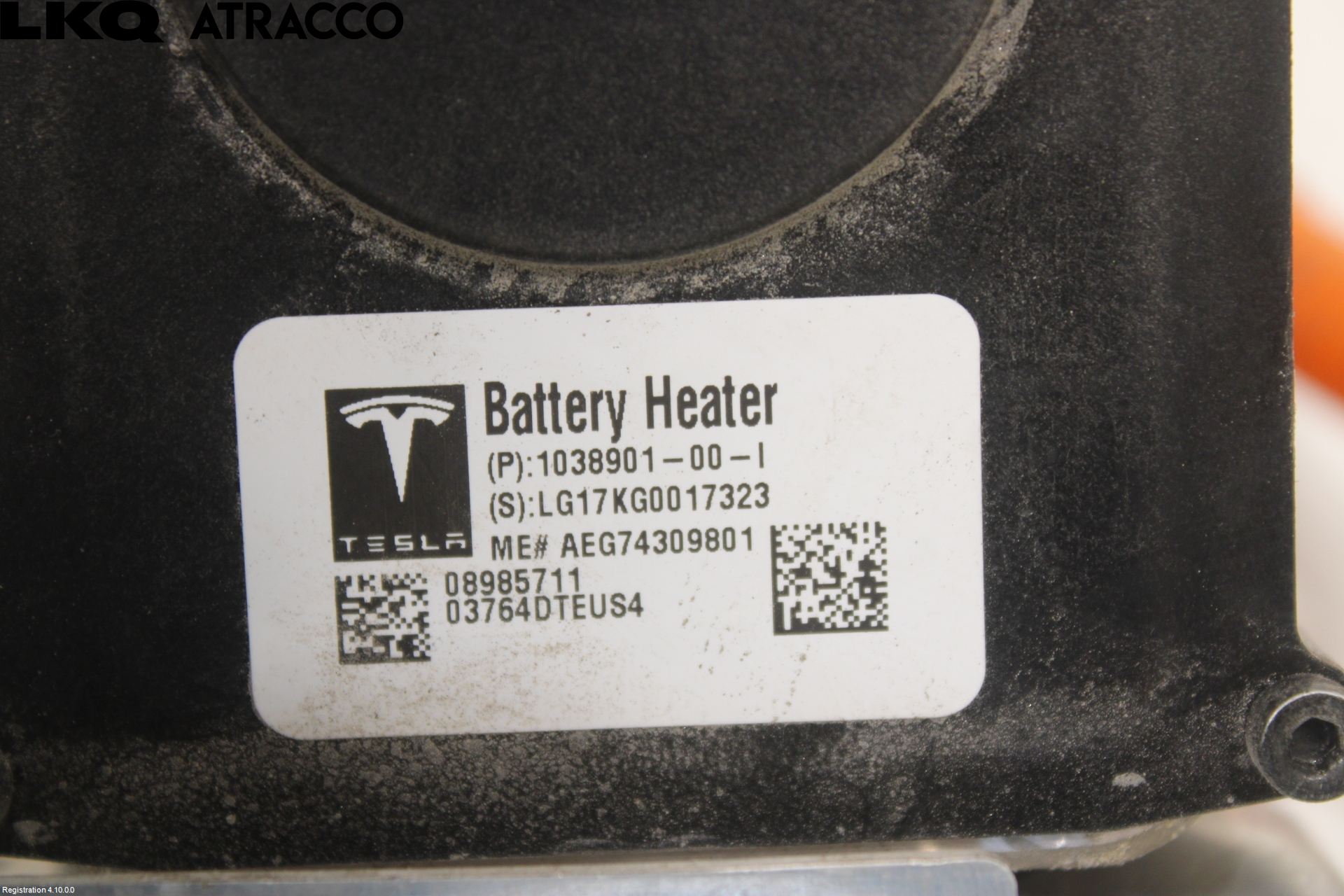 Tesla MODEL S 13- Motorvarmer Elektrisk