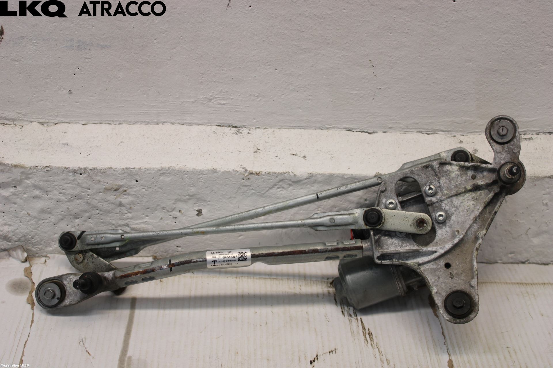 Tesla MODEL 3 17- Viskermotor Frontrute