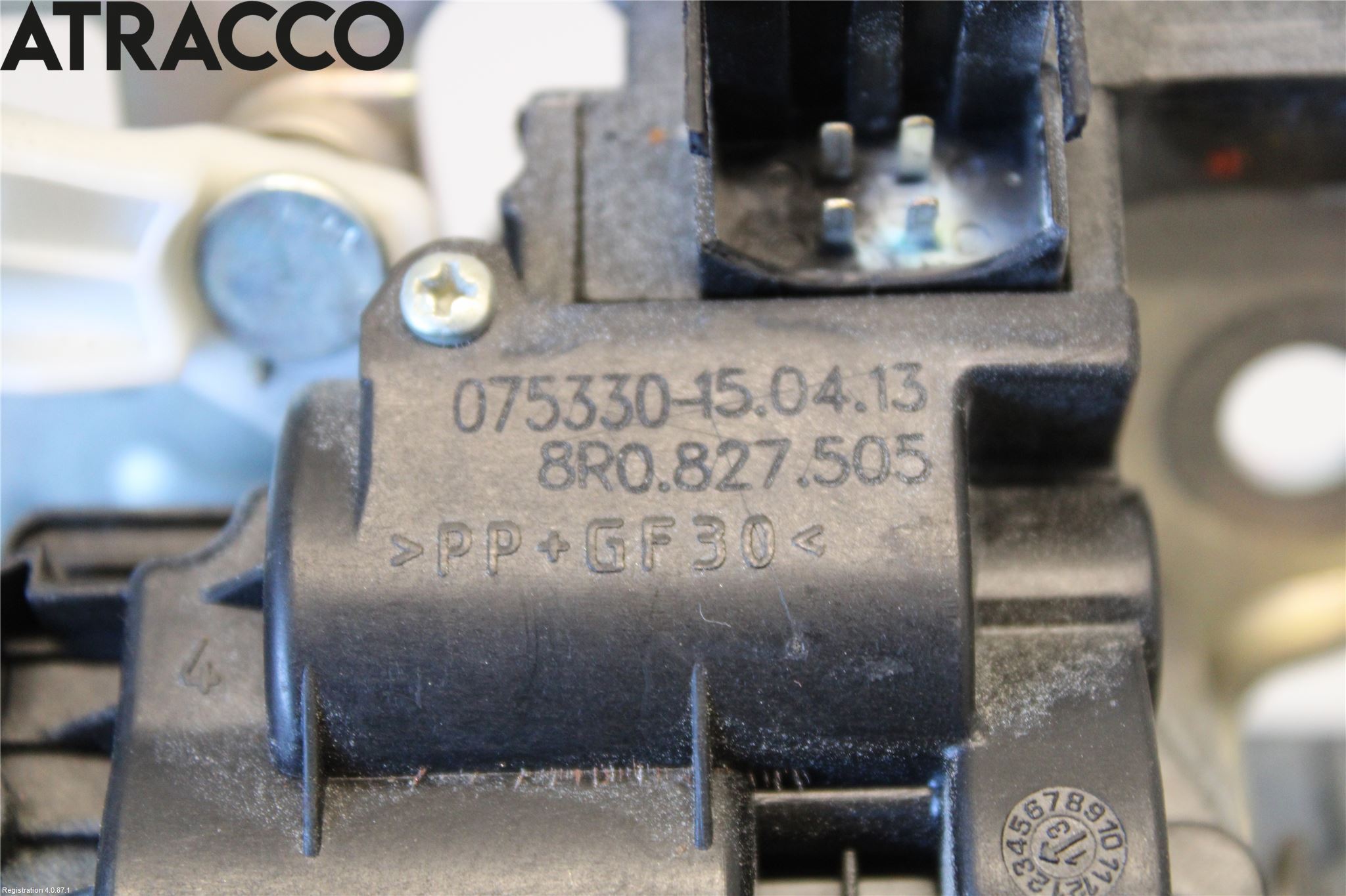 Audi A4/S4 08-11 Bakluke-Lokk Låsekasse