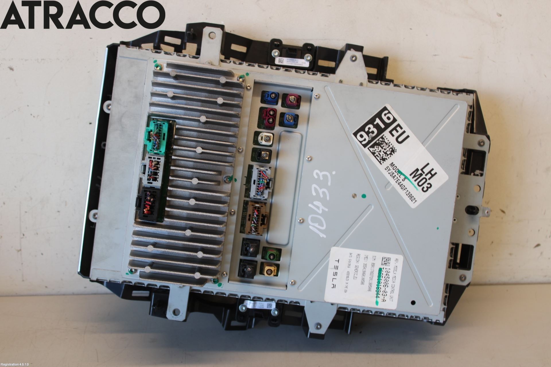 Tesla MODEL S 13- Multifunktionsdisplay