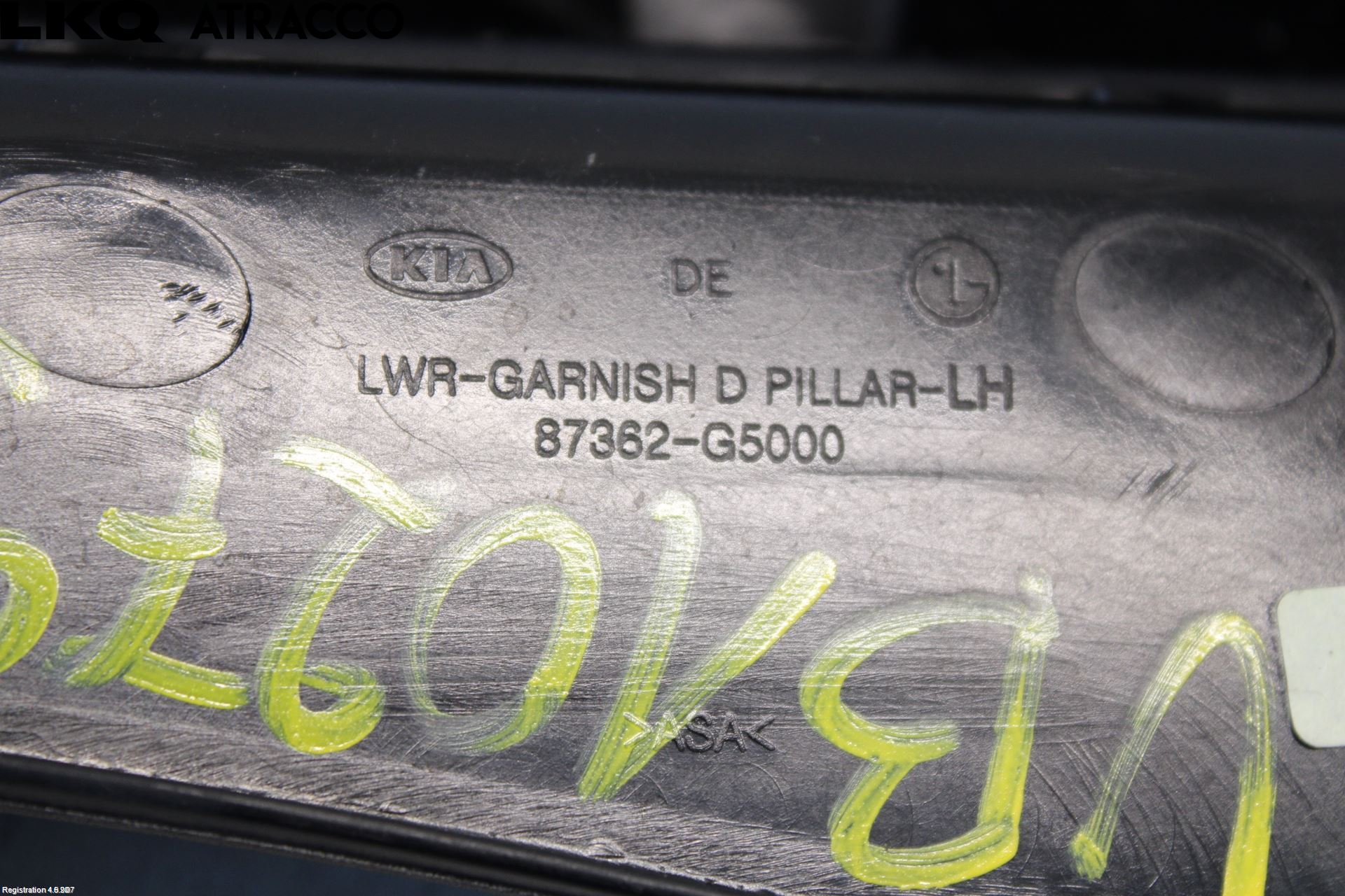 Kia NIRO (DE) 17-22 List Bak-Bakluke