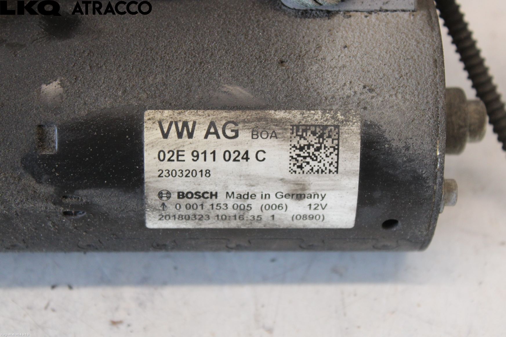 Volkswagen VW CADDY 16-20 Startmotor Diesel