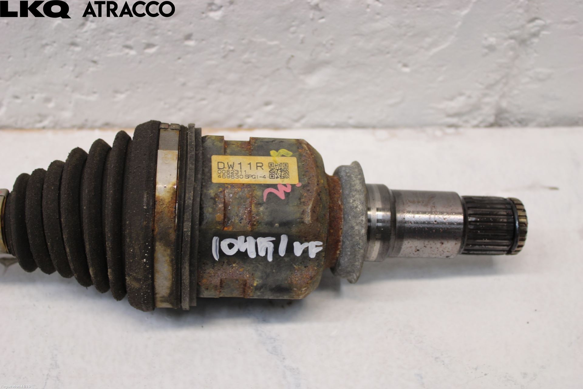 Toyota PRIUS ZVW30 09-20 Drivaksel Foran Kompl Høyre