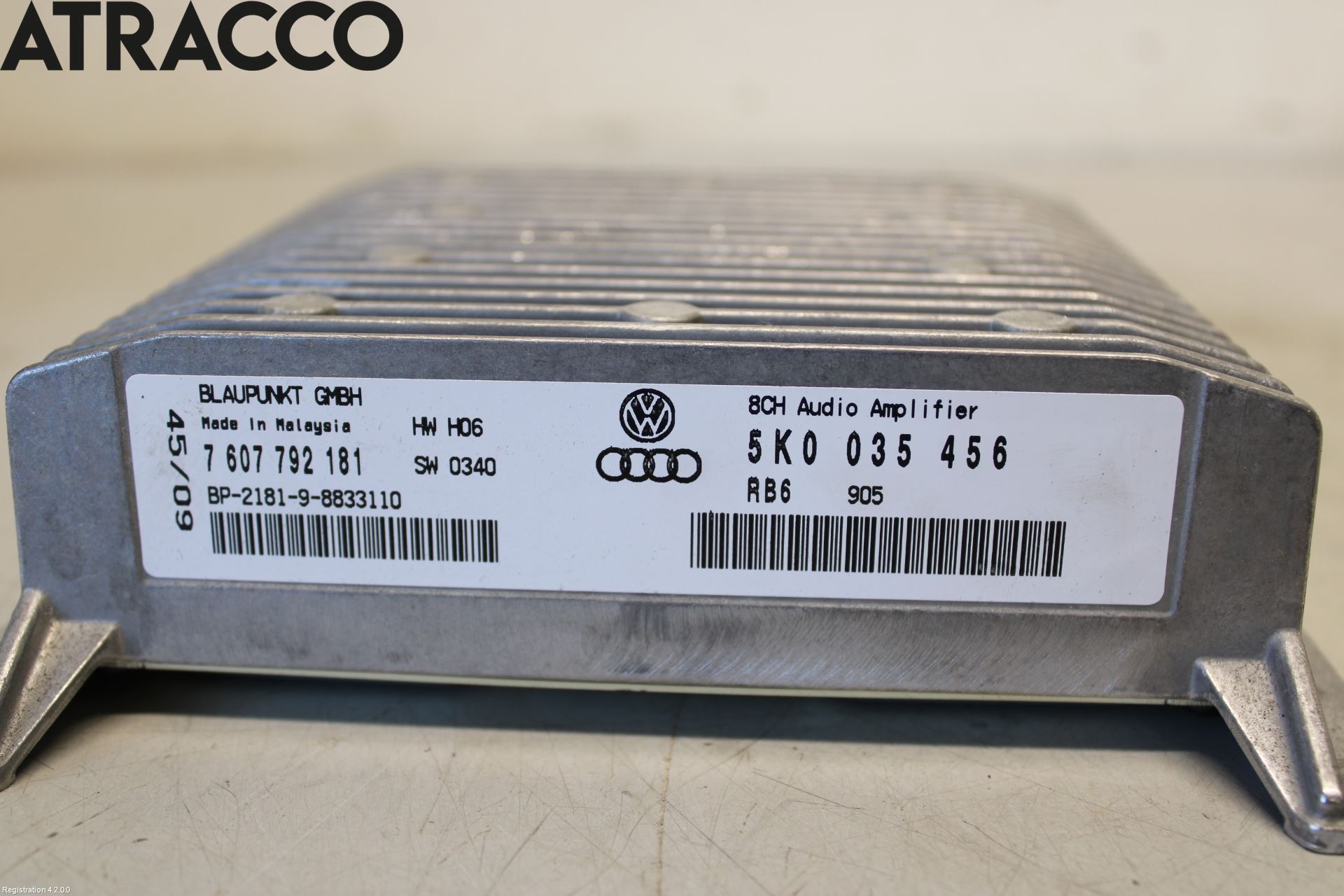 Volkswagen VW TIGUAN 07-16 Stereo Forsterker