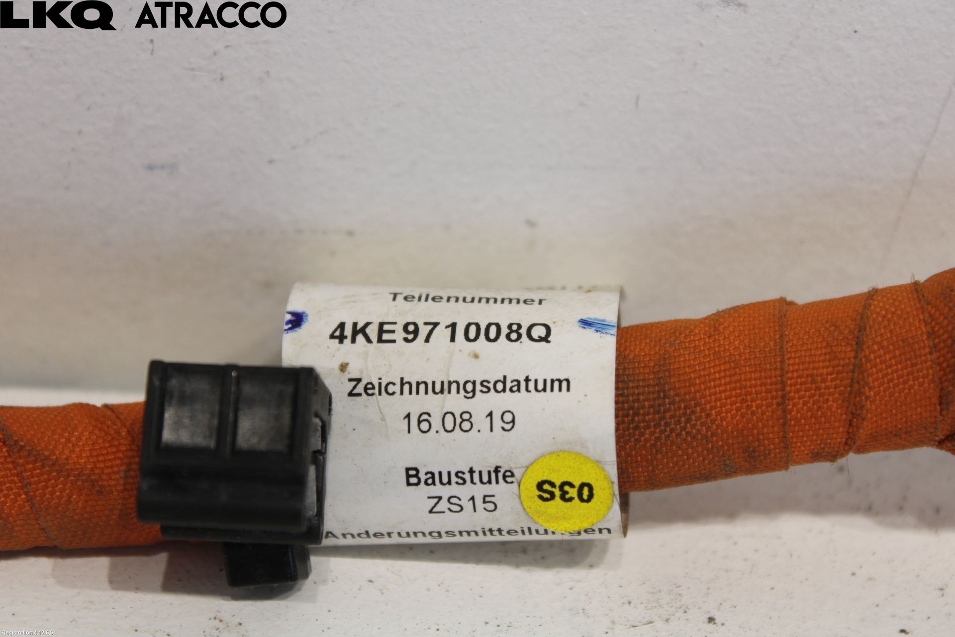 Audi E-TRON, S GE 19- Kabelhärva Högspänning