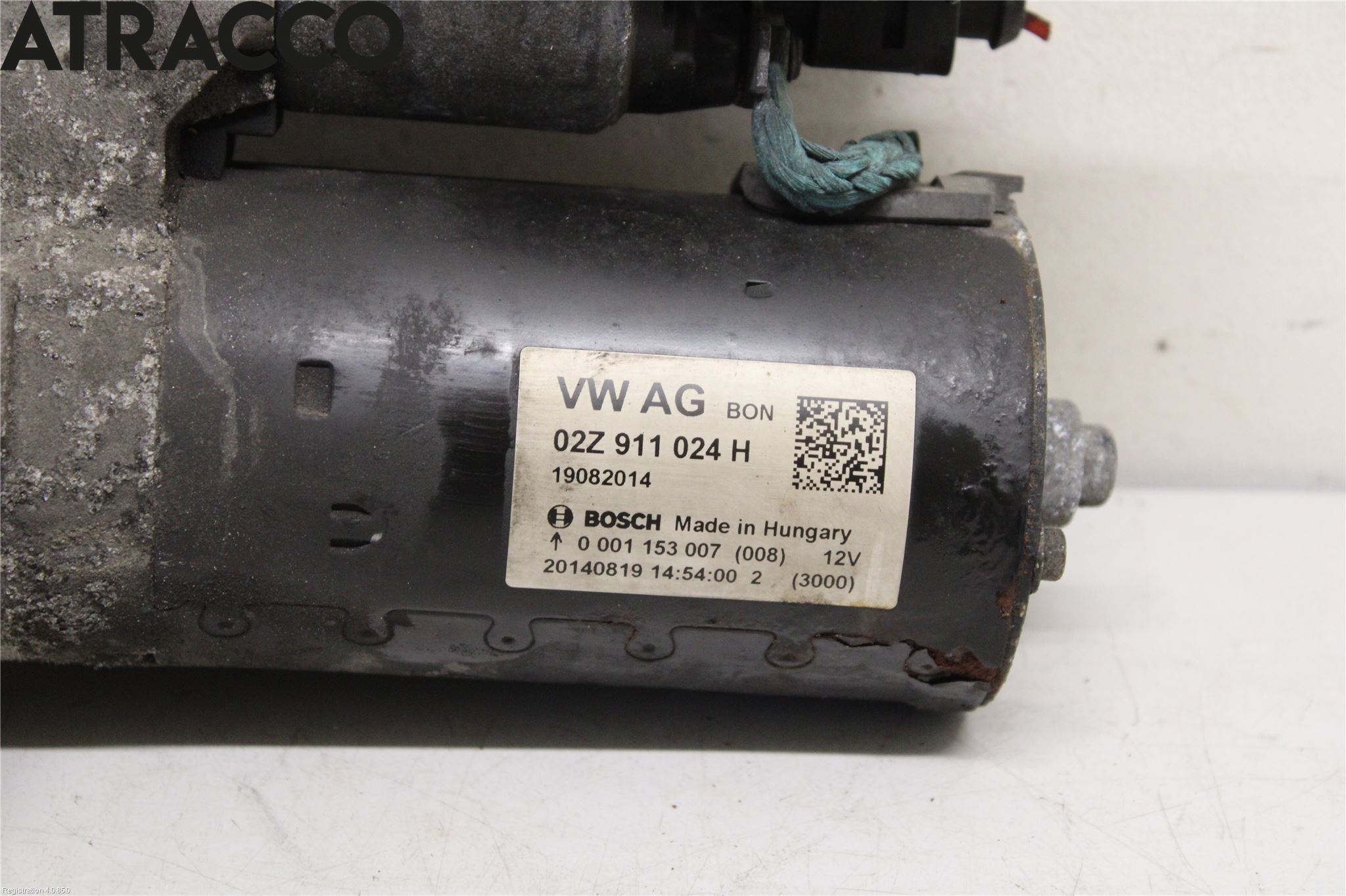Volkswagen VW CADDY 11-15 Startmotor Diesel