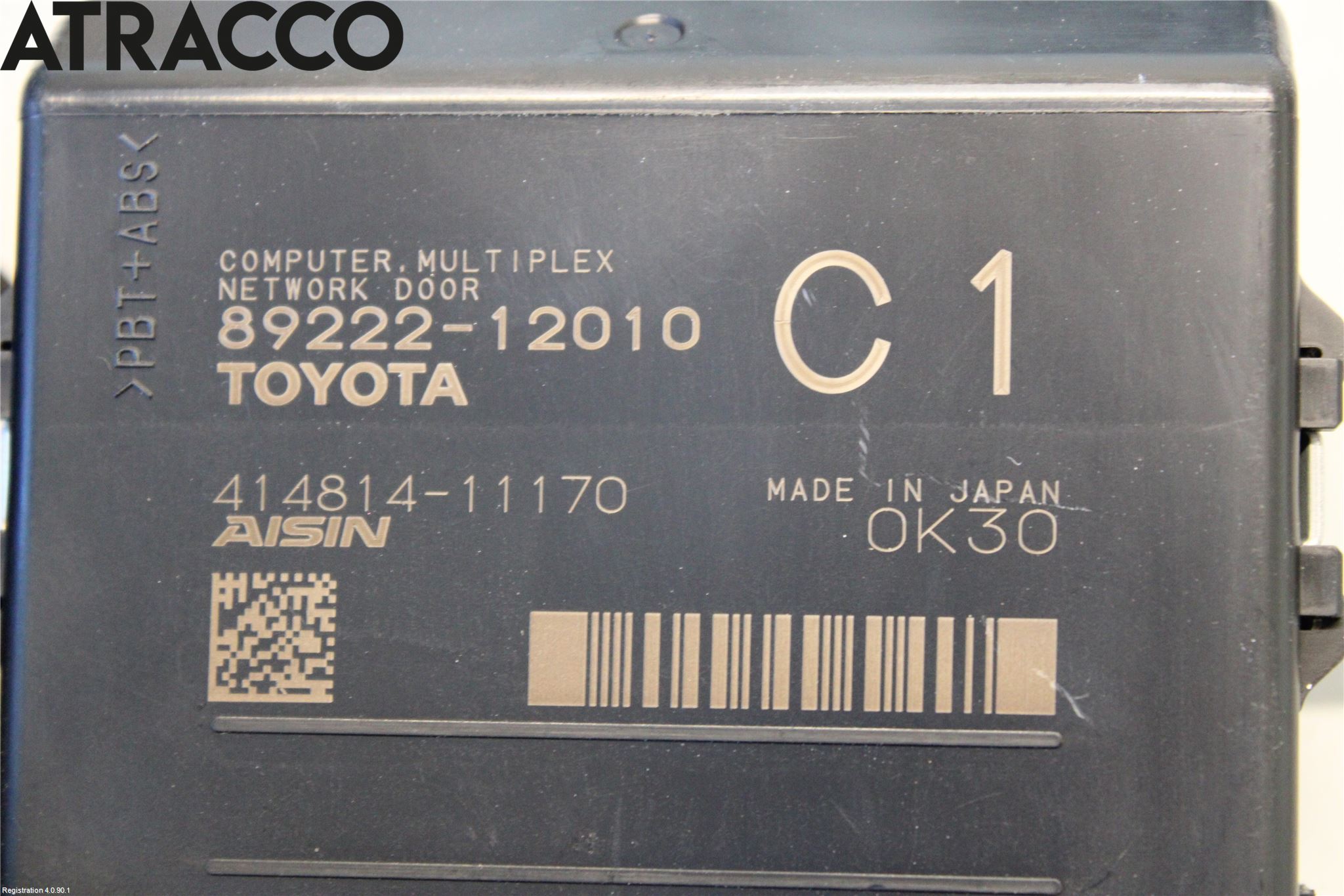 Toyota COROLLA 19- Styreenhet Bakluke