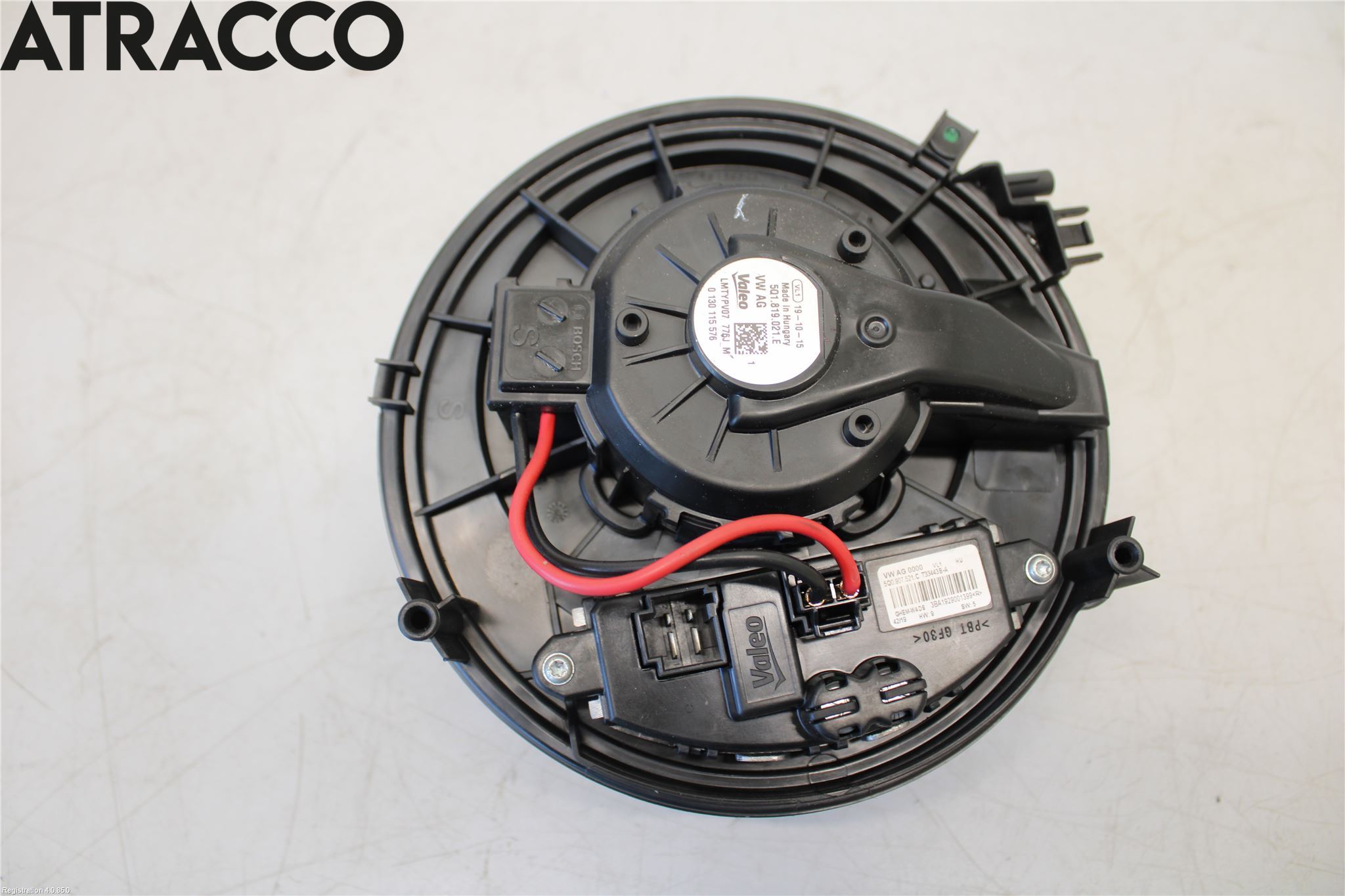 Volkswagen VW GOLF / E-GOLF VII 13-20 Varme Ac Varmeapparatvifte