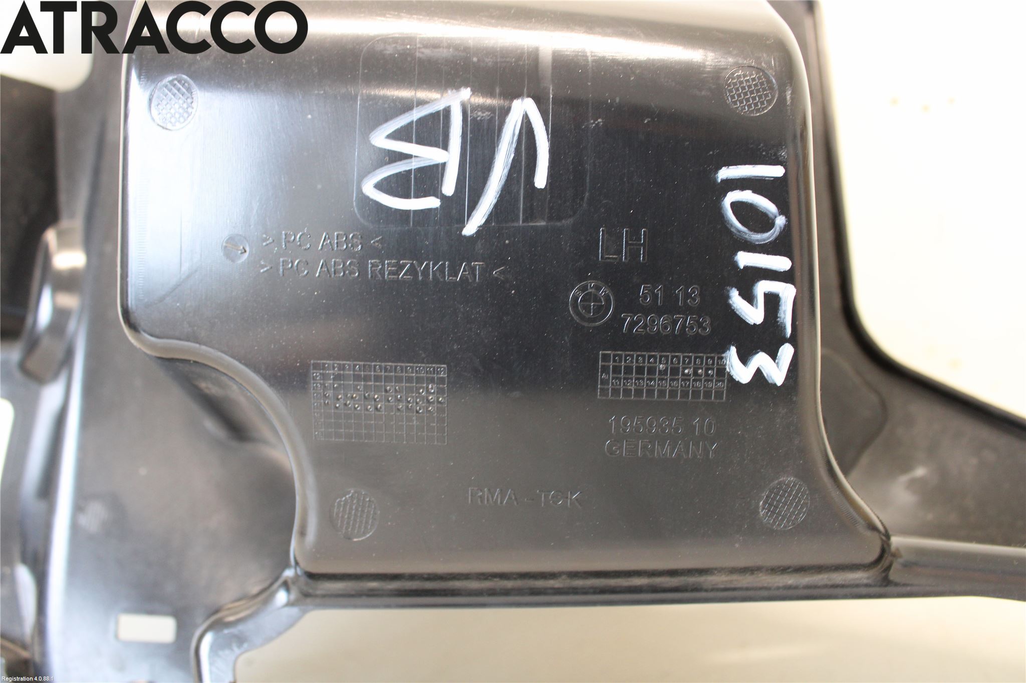 BMW i3 I01 13-22 Skjerm Bak V