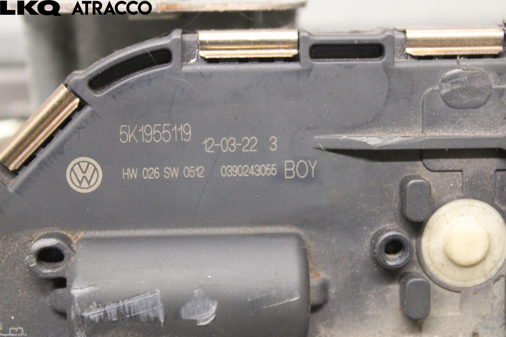 Volkswagen VW GOLF VI 09-13 Viskermotor Frontrute