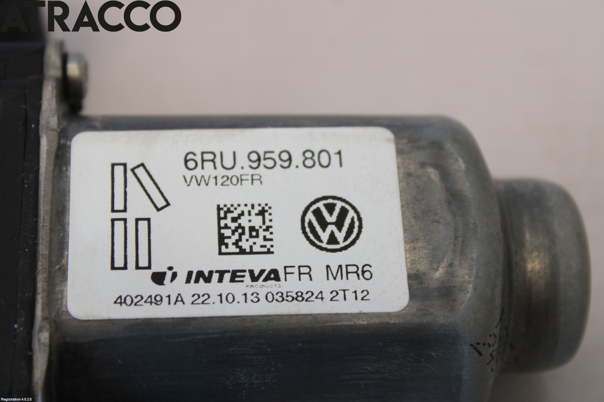 Volkswagen VW UP! / E-UP! Vindusheismotor