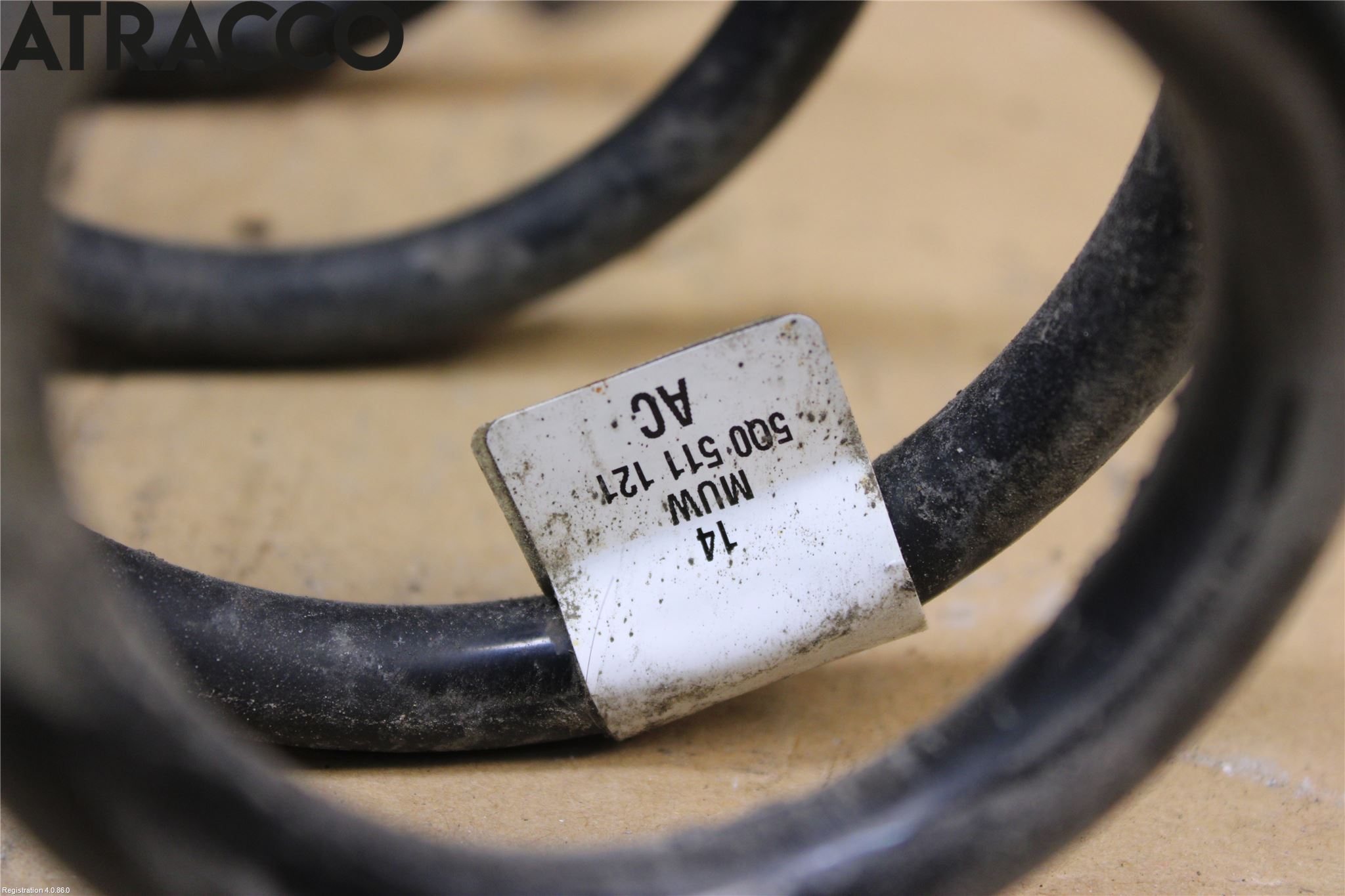 Volkswagen VW GOLF / E-GOLF VII 13-20 Fjær Bak