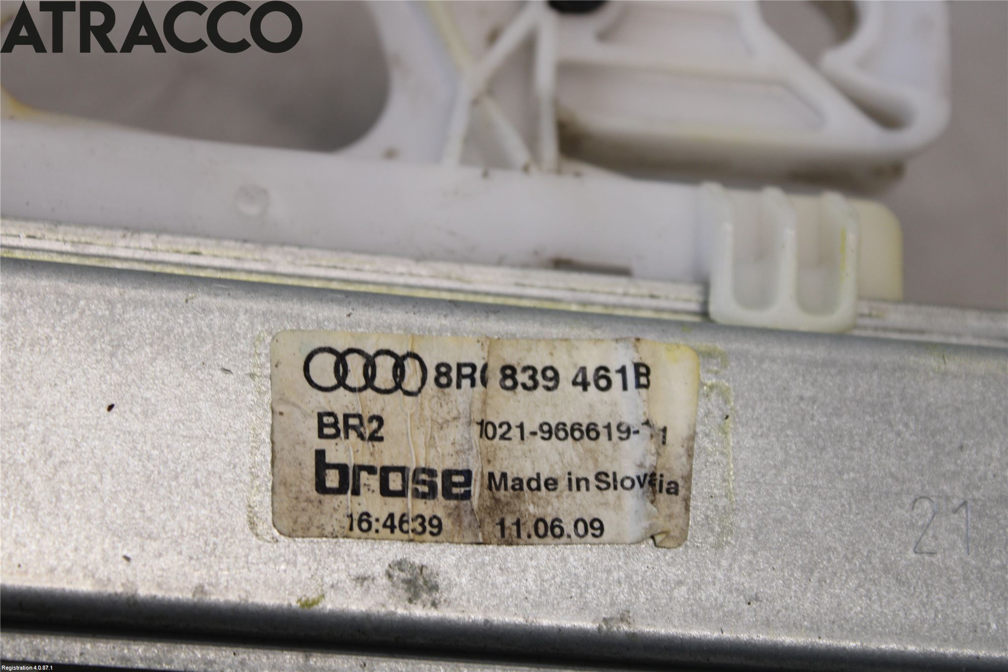 Audi Q5 09-16 Vindusheis