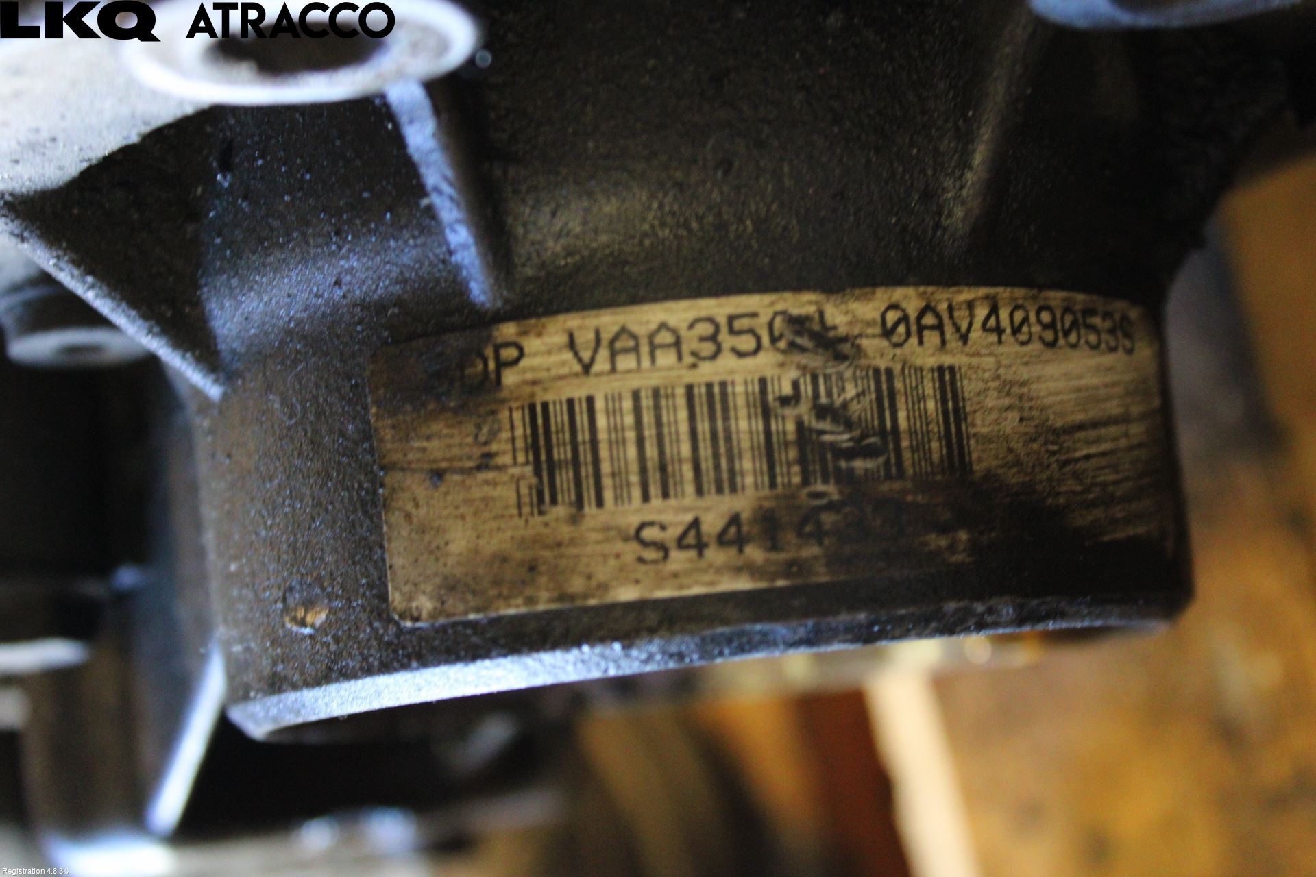 Volkswagen VW GOLF VI 09-13 Gearkasse Fordelingskasse