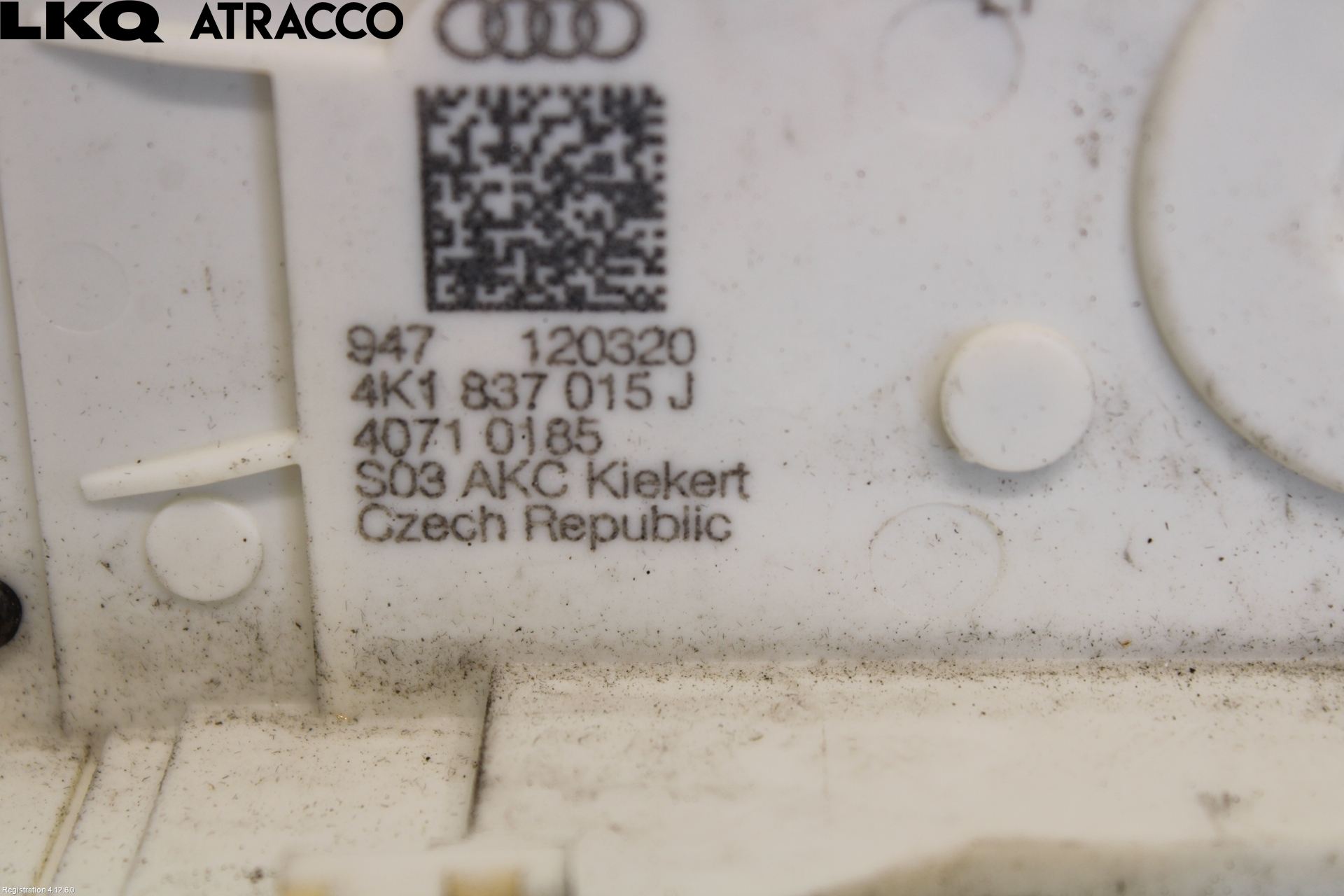 Audi E-TRON, S GE 19- Dørlås - Låsekasse