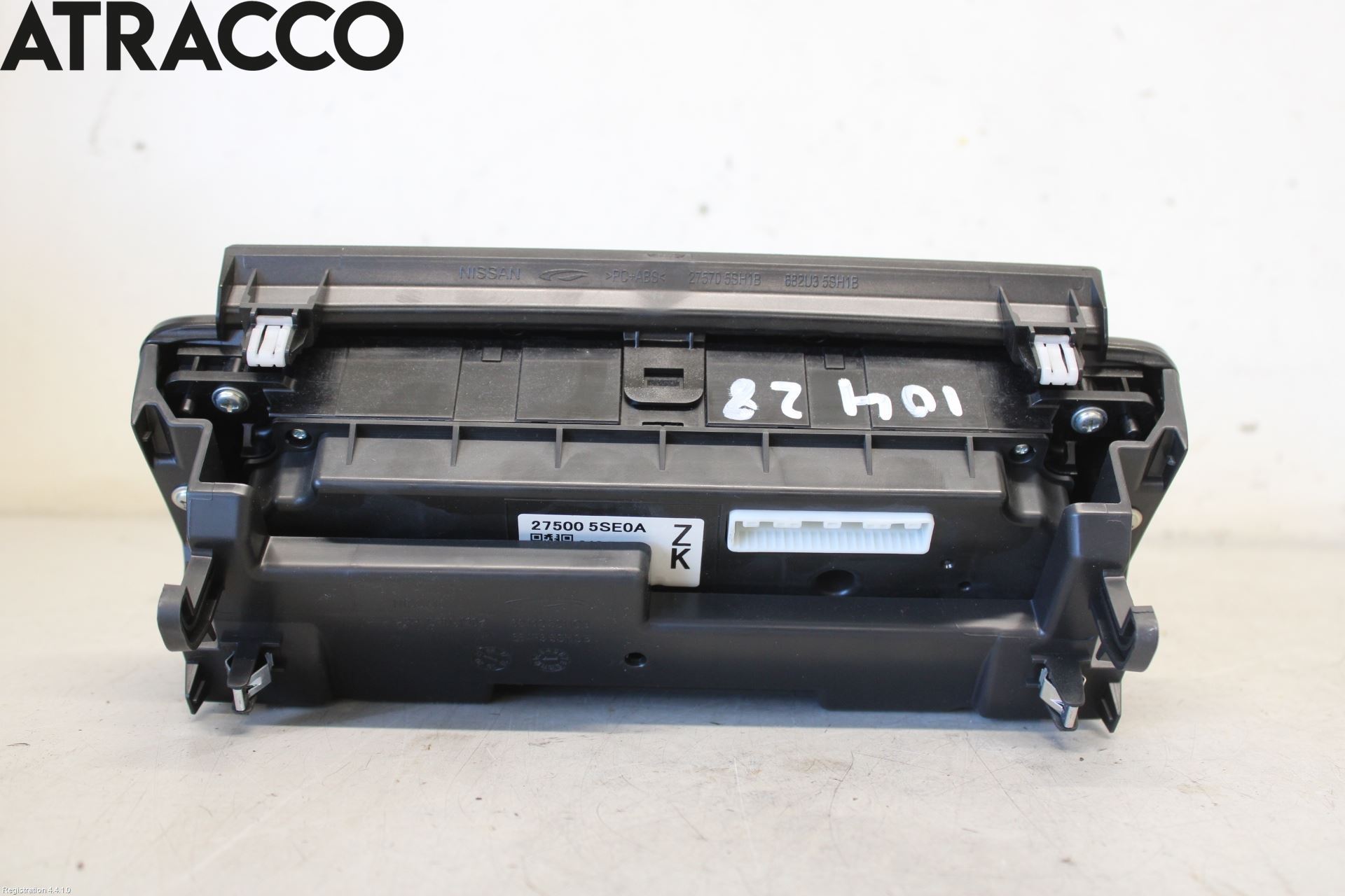 Nissan LEAF 18- Varme Ac Betjening-Display