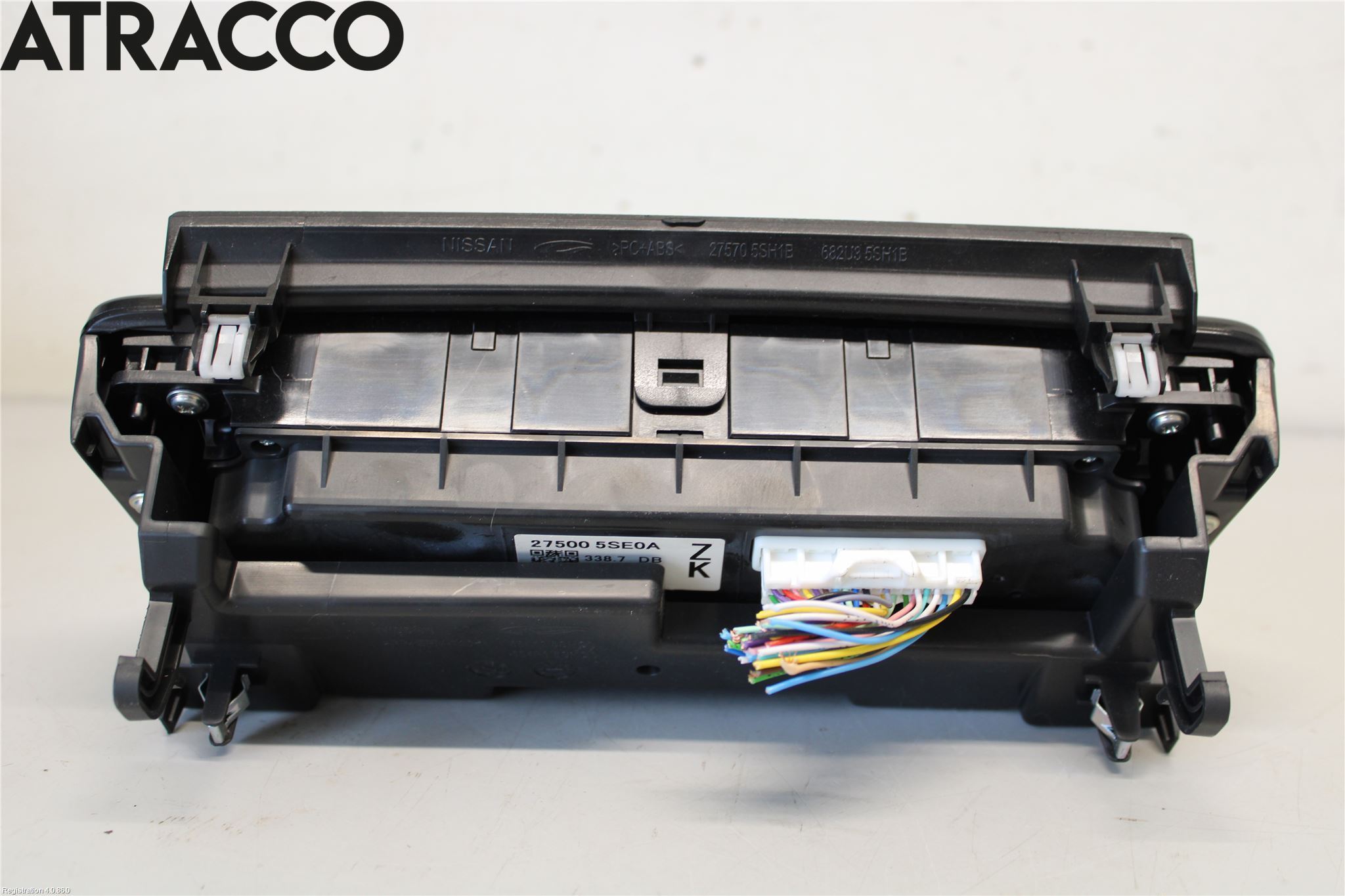 Nissan LEAF 18- Varme Ac Betjening-Display