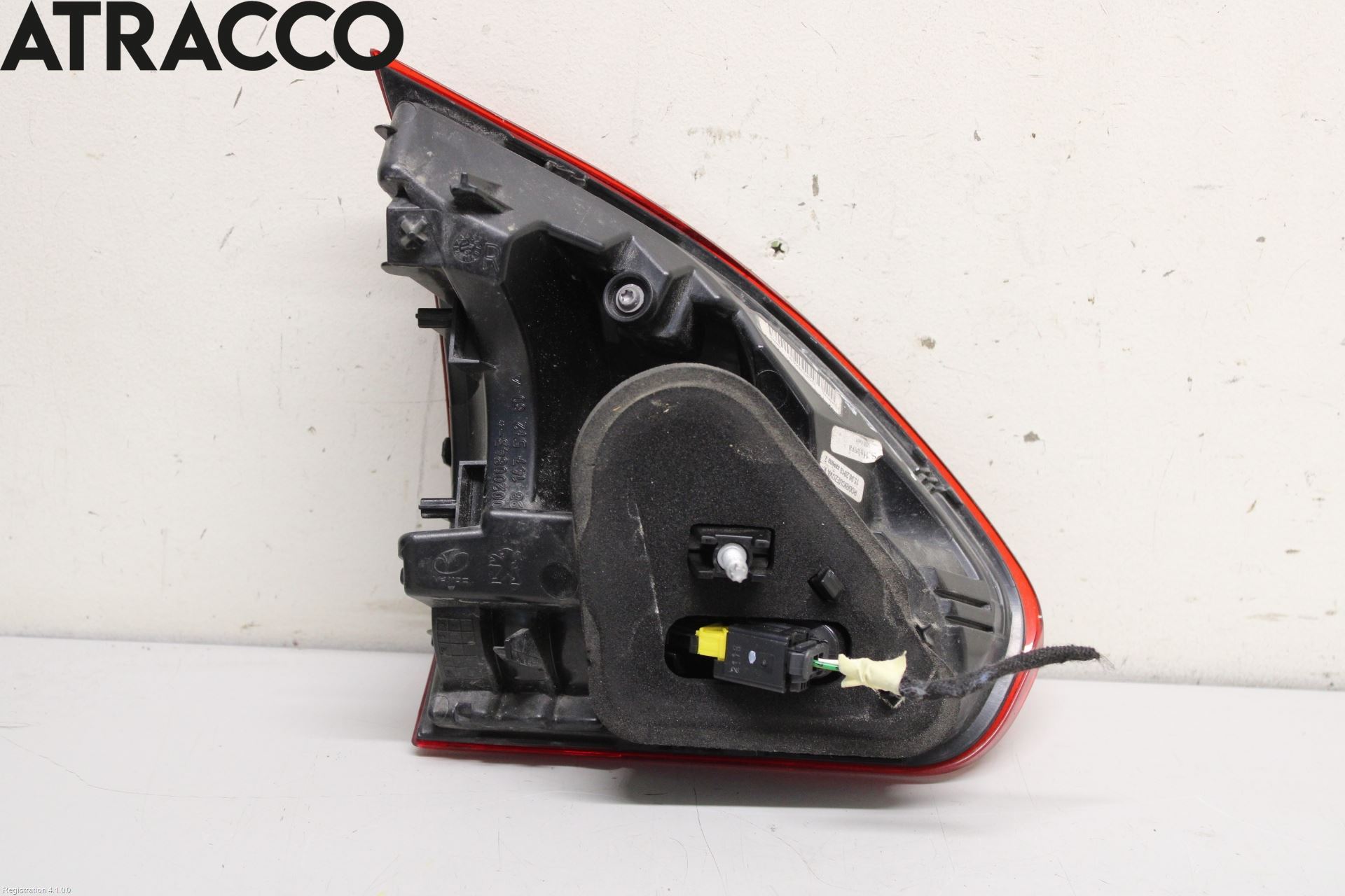 Peugeot 2008 13-20 Baklykt Høyre  På Luke(Indre)