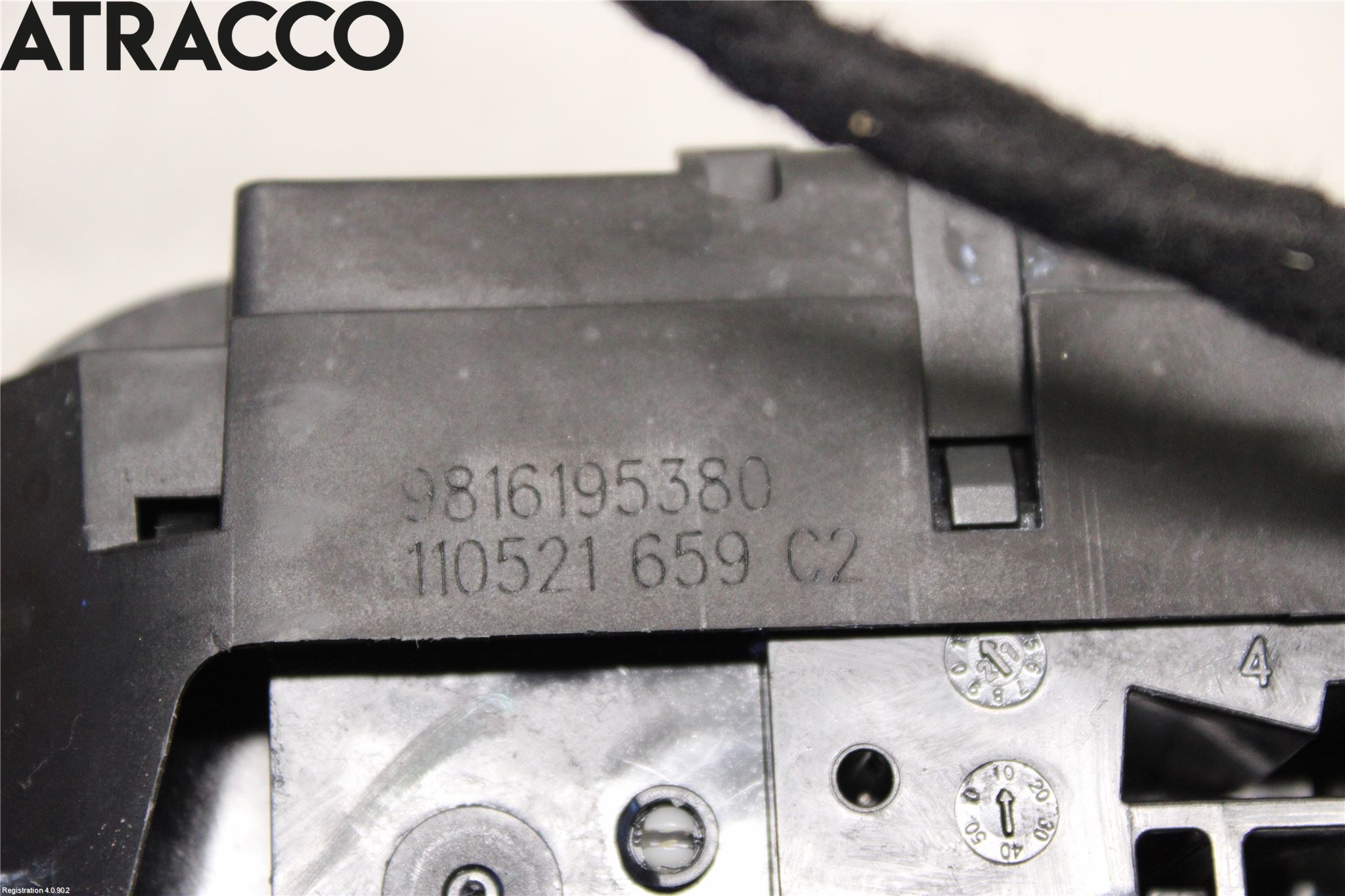 Citroen C4/E-C4 C4X/E-C4X III 21- Bakluke-Lokk Låsekasse