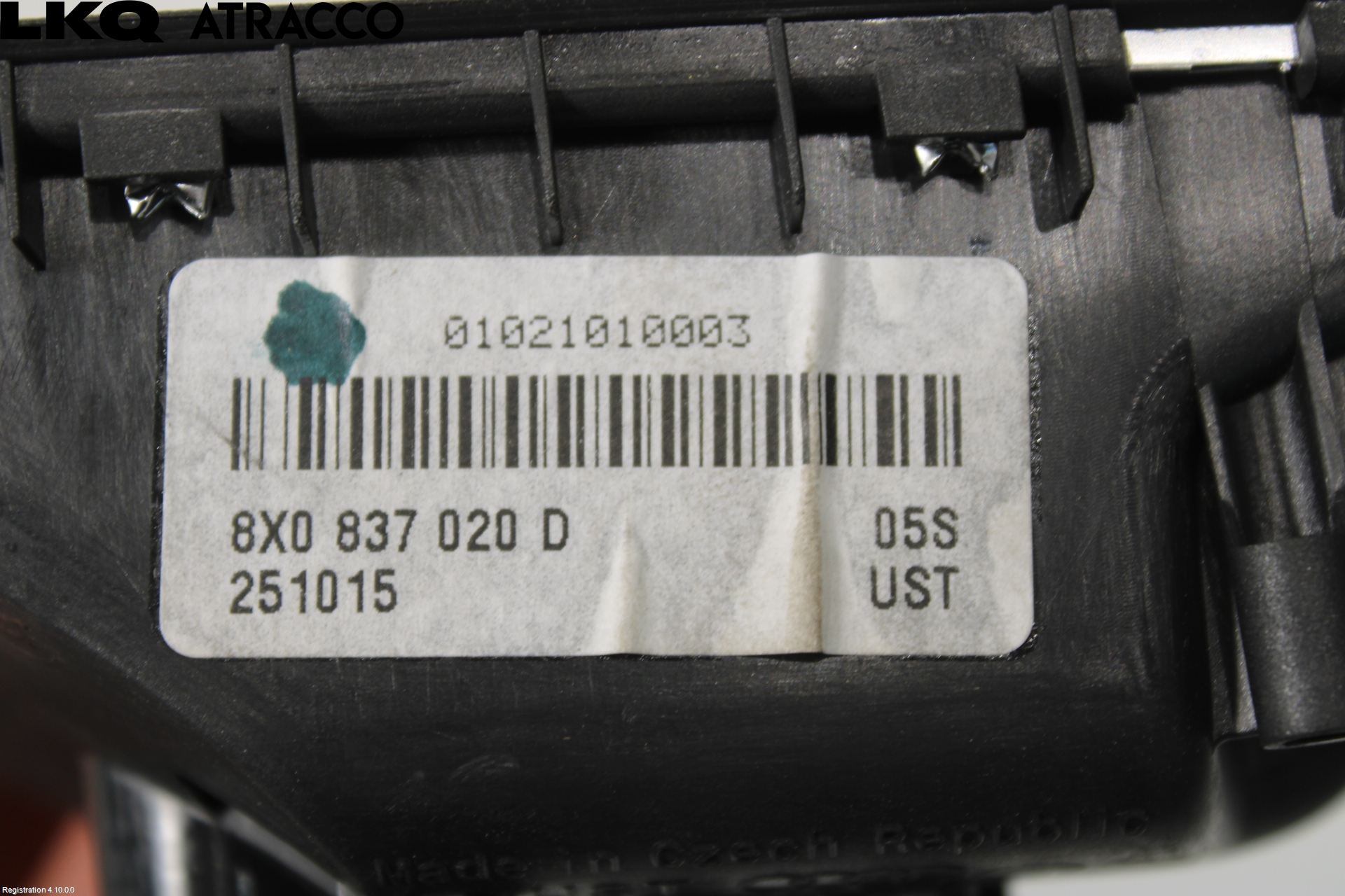 Audi A1/S1 11-18 Innr Dørhandtak H Indre