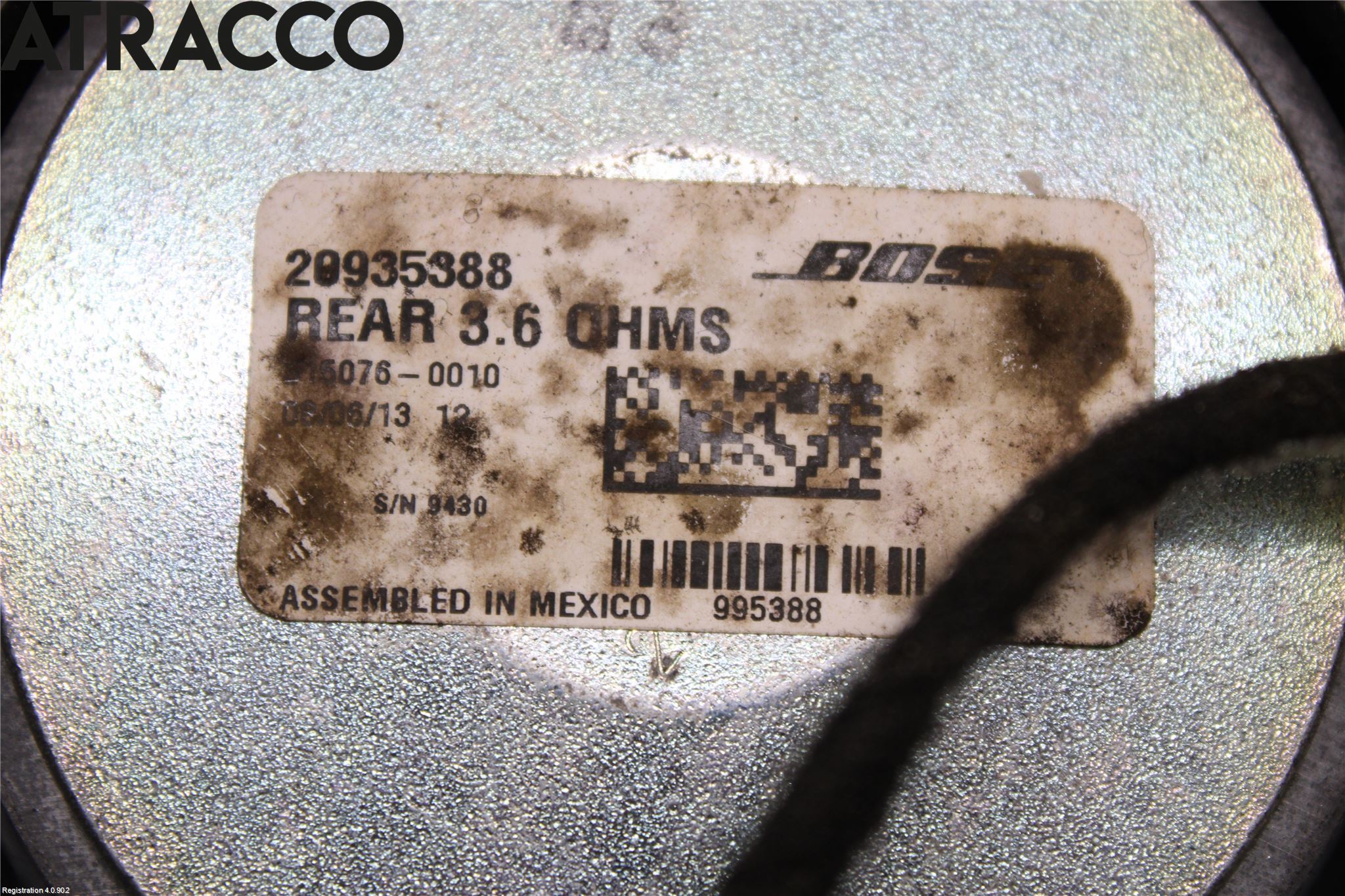 Opel INSIGNIA 09-16 Innr Høyttaler