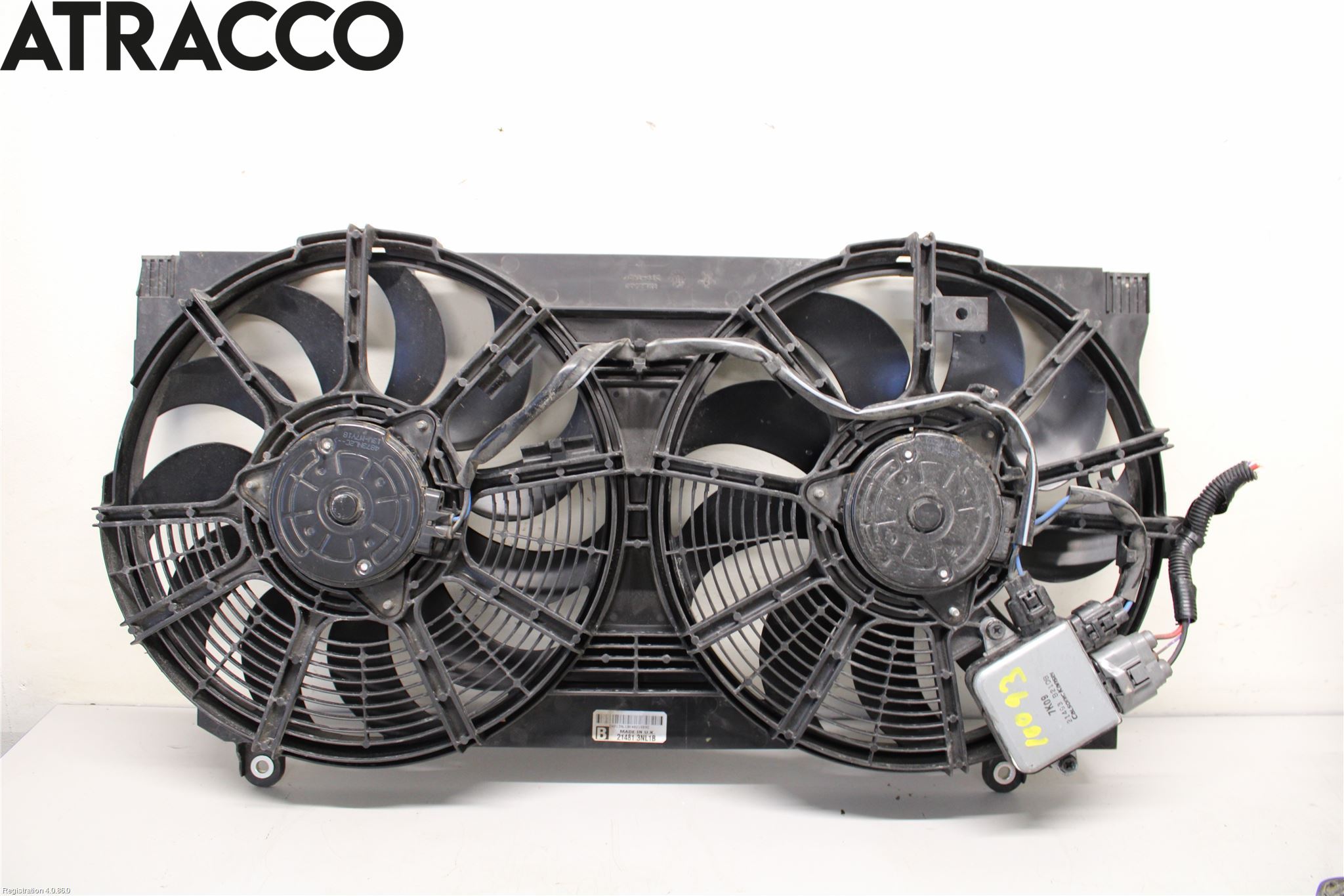 Nissan LEAF 18- Kjølevifte Elektrisk