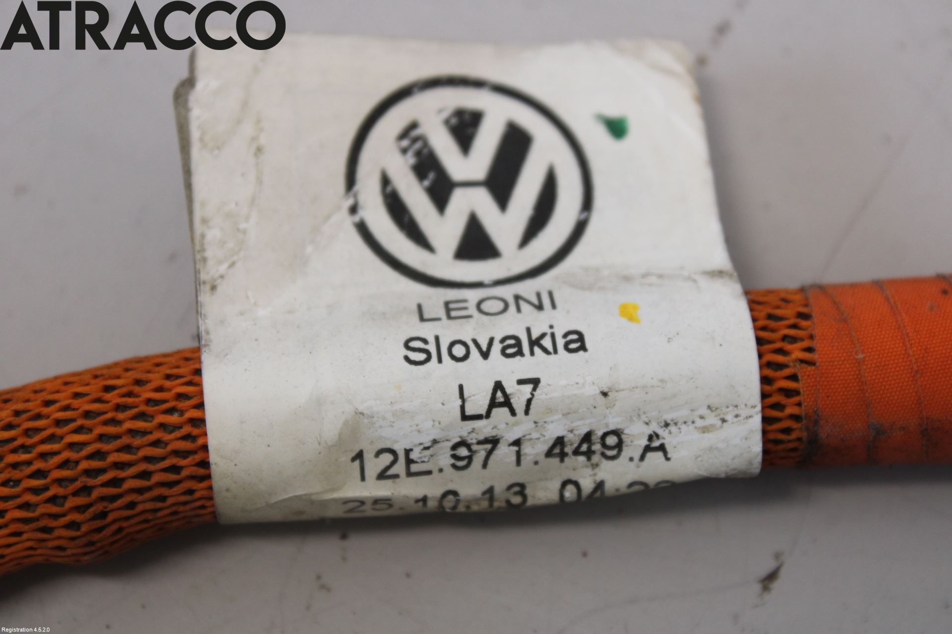 Volkswagen VW UP! / E-UP! Kabelhärva Högspänning