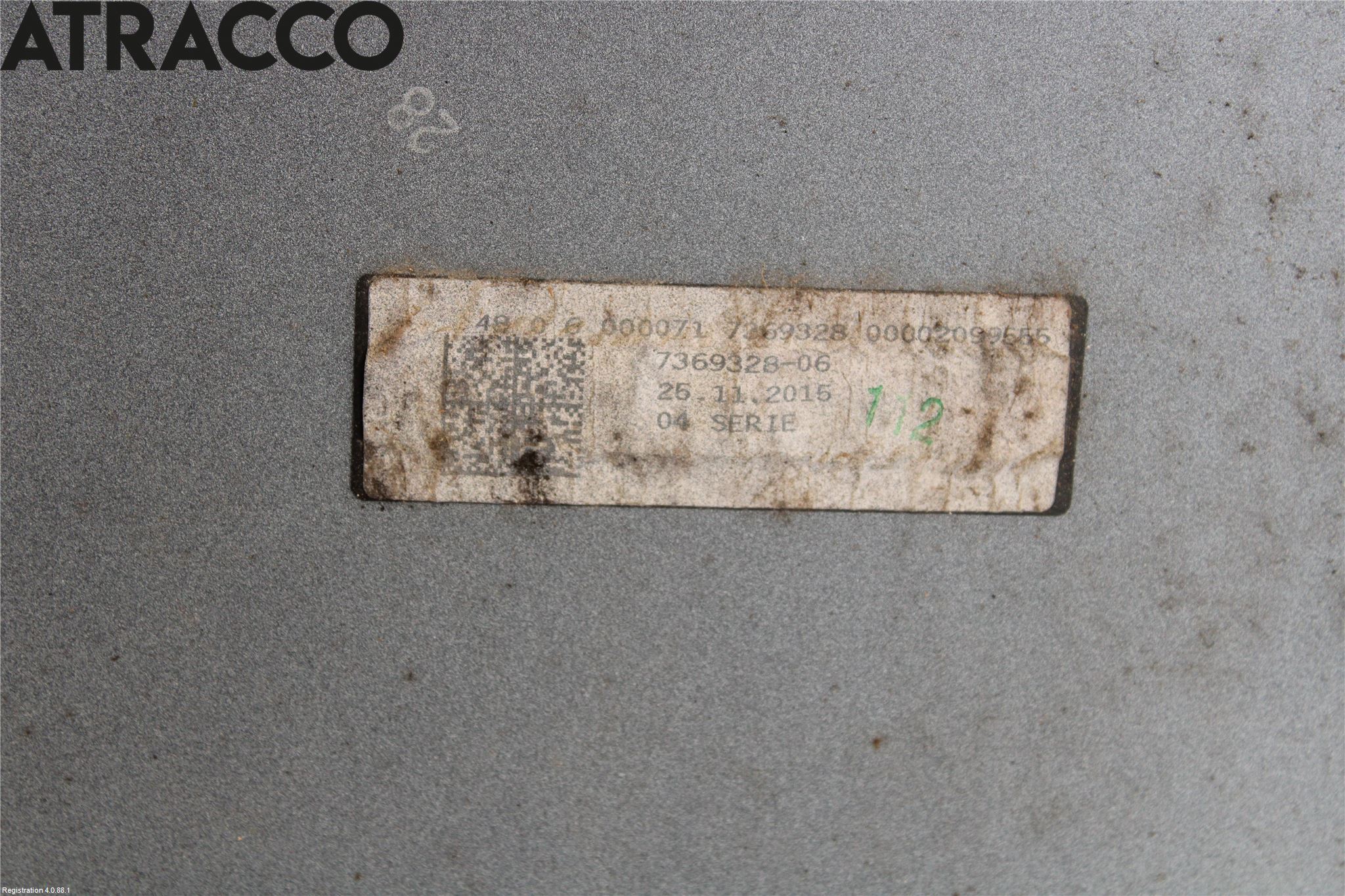 BMW i3 I01 13-22 Dør 4D Bak Høyre