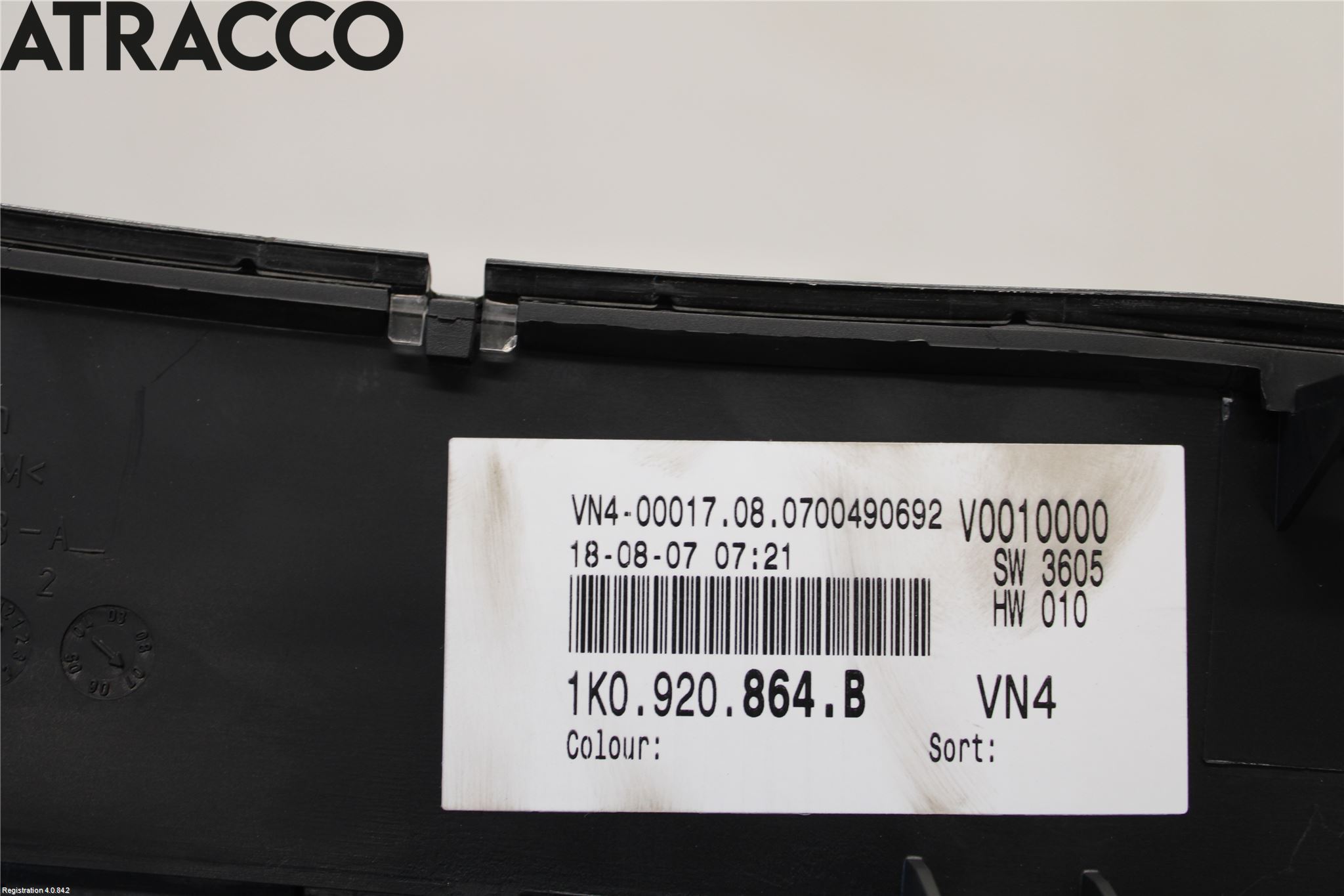 Volkswagen VW GOLF V 04-09 Instr Kombinert