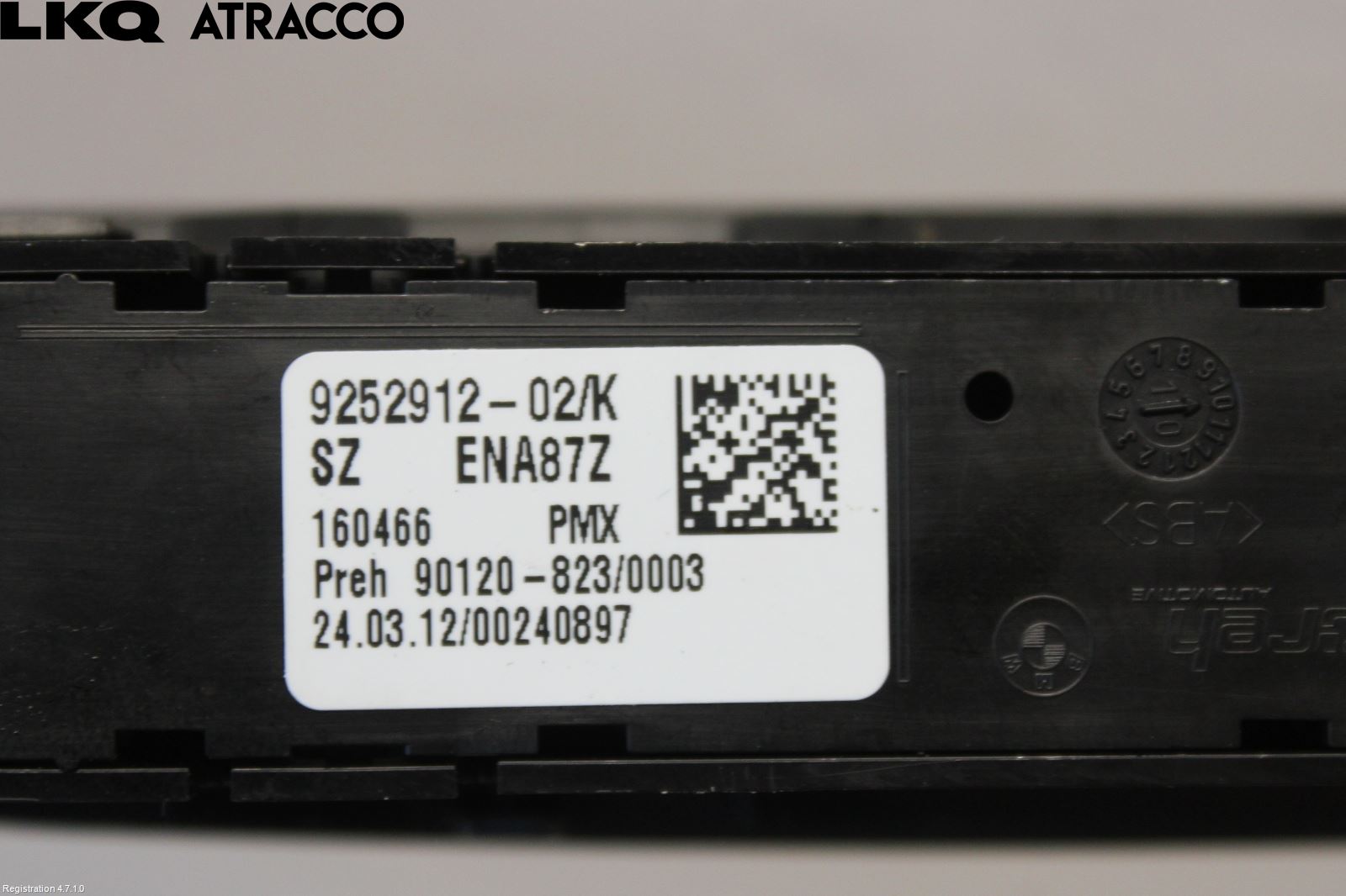 BMW 3 F30/F31/F80 12-19 Bryter Multifunksjon