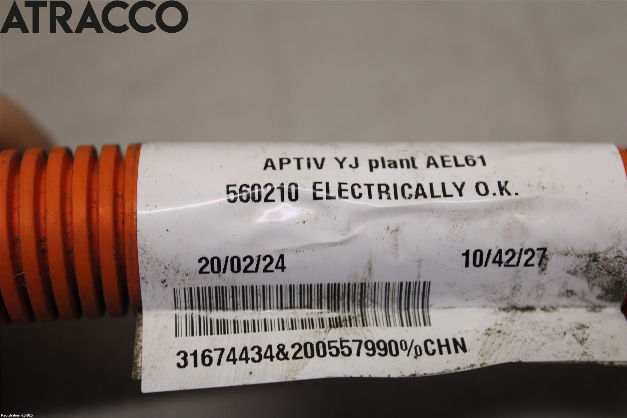 Polestar 2 20- Kabelhärva Högspänning