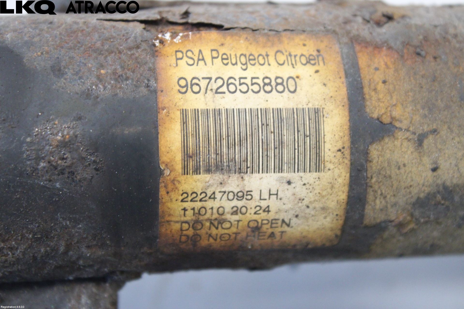 Citroen C3 10-17 Fjærbein Foran Venstre