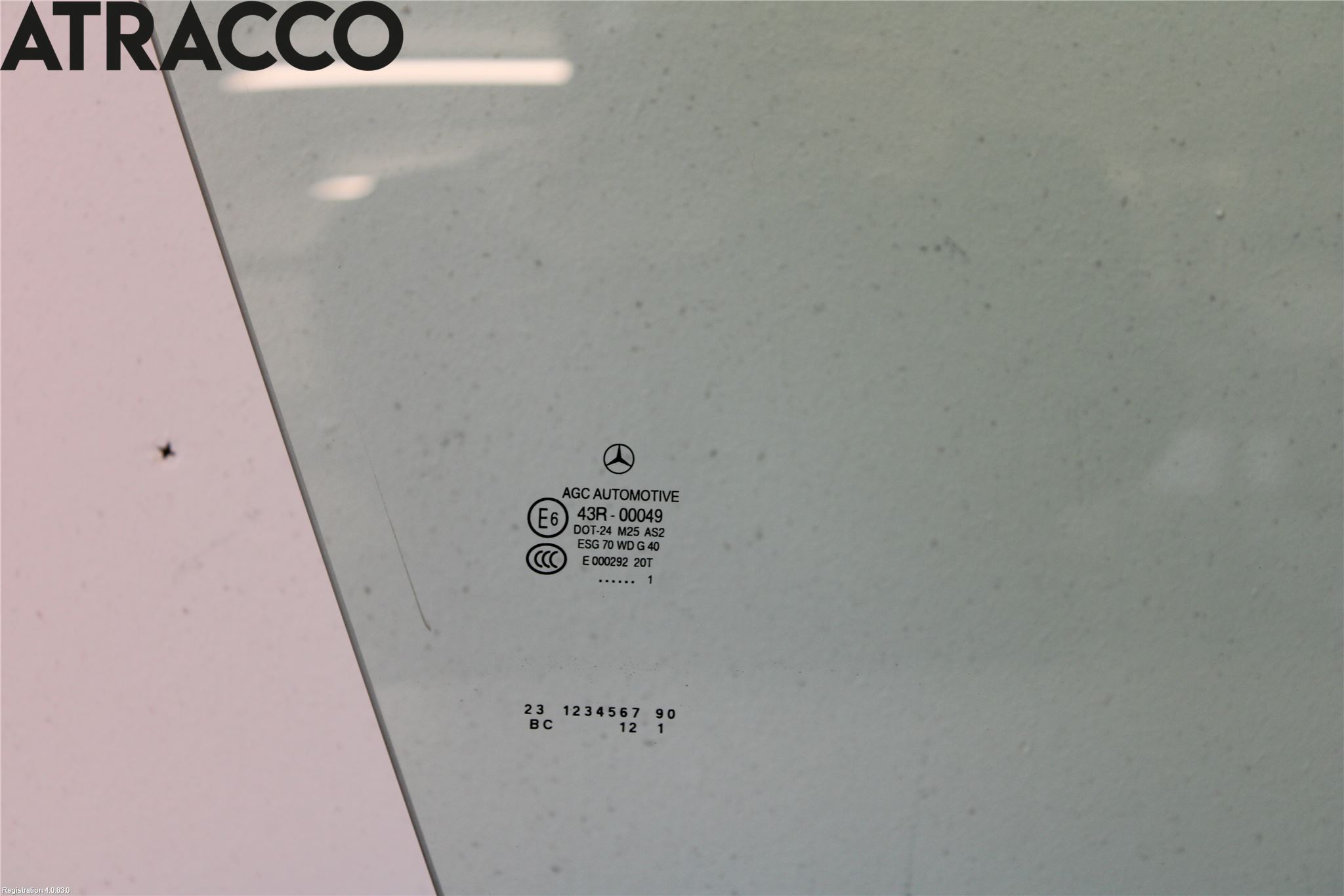 Mercedes-Benz MB C-KLASS (W204) 07-15 Dørrute Foran Høyre 4 Dørs