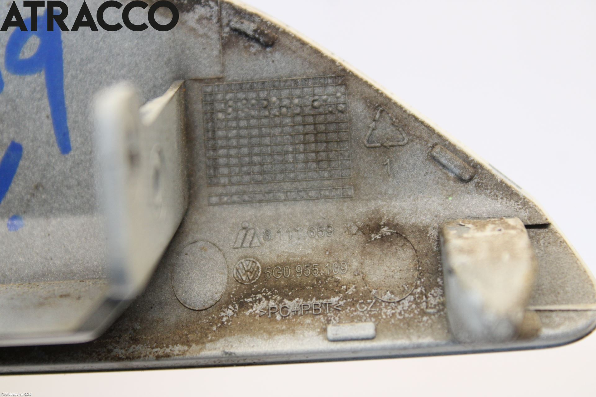 Volkswagen VW GOLF / E-GOLF VII 13-20 Spylerdyse Frontlykter