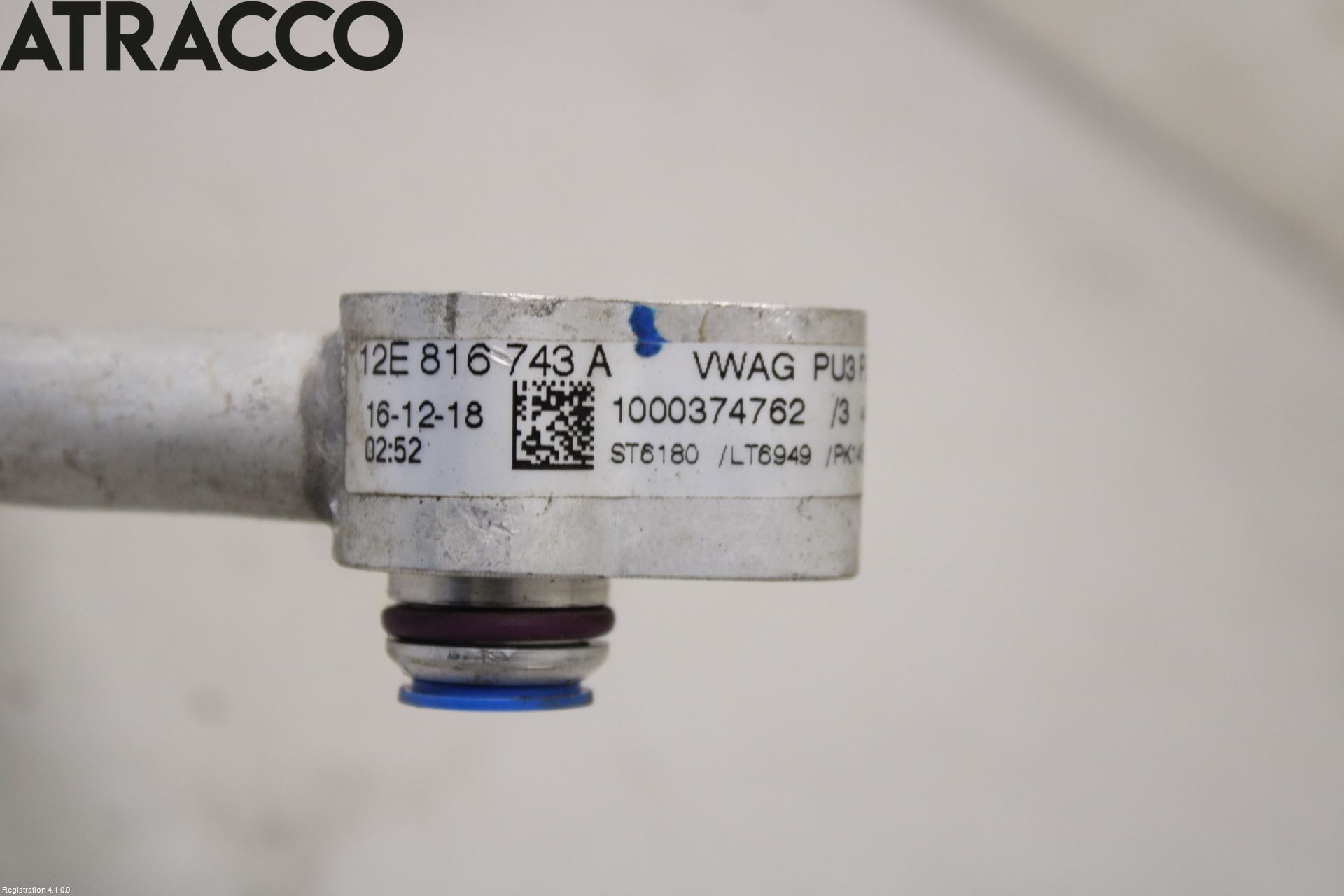 Volkswagen VW UP! / E-UP! Varme Ac Slange - Rør